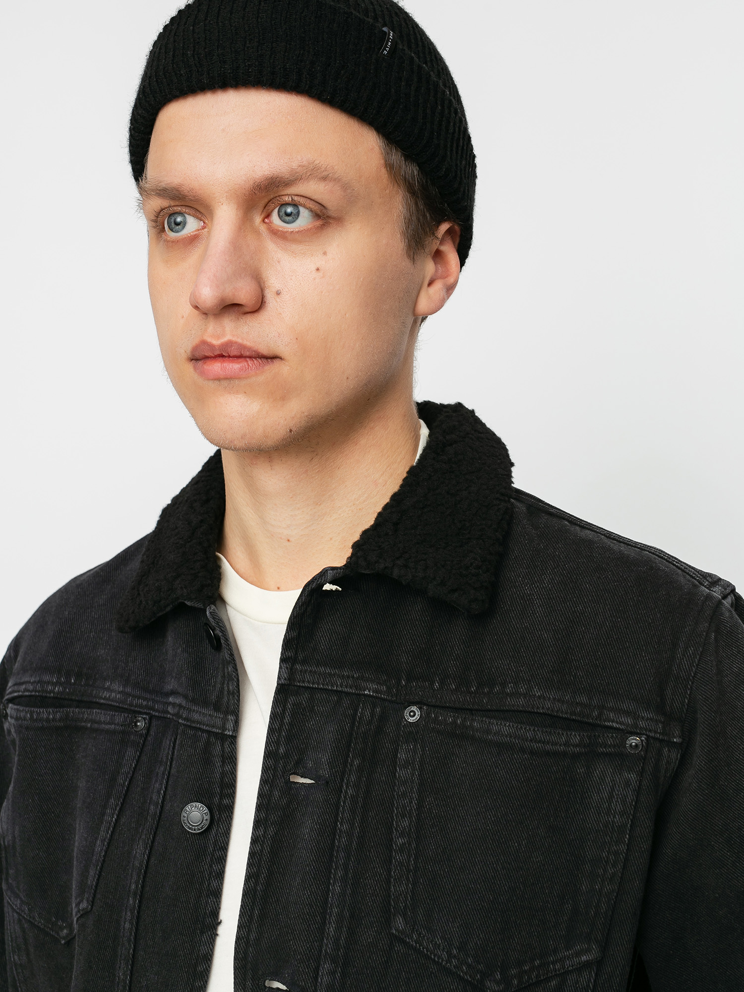 RipNDip Fucking Fuck Jacket - black (black wash)