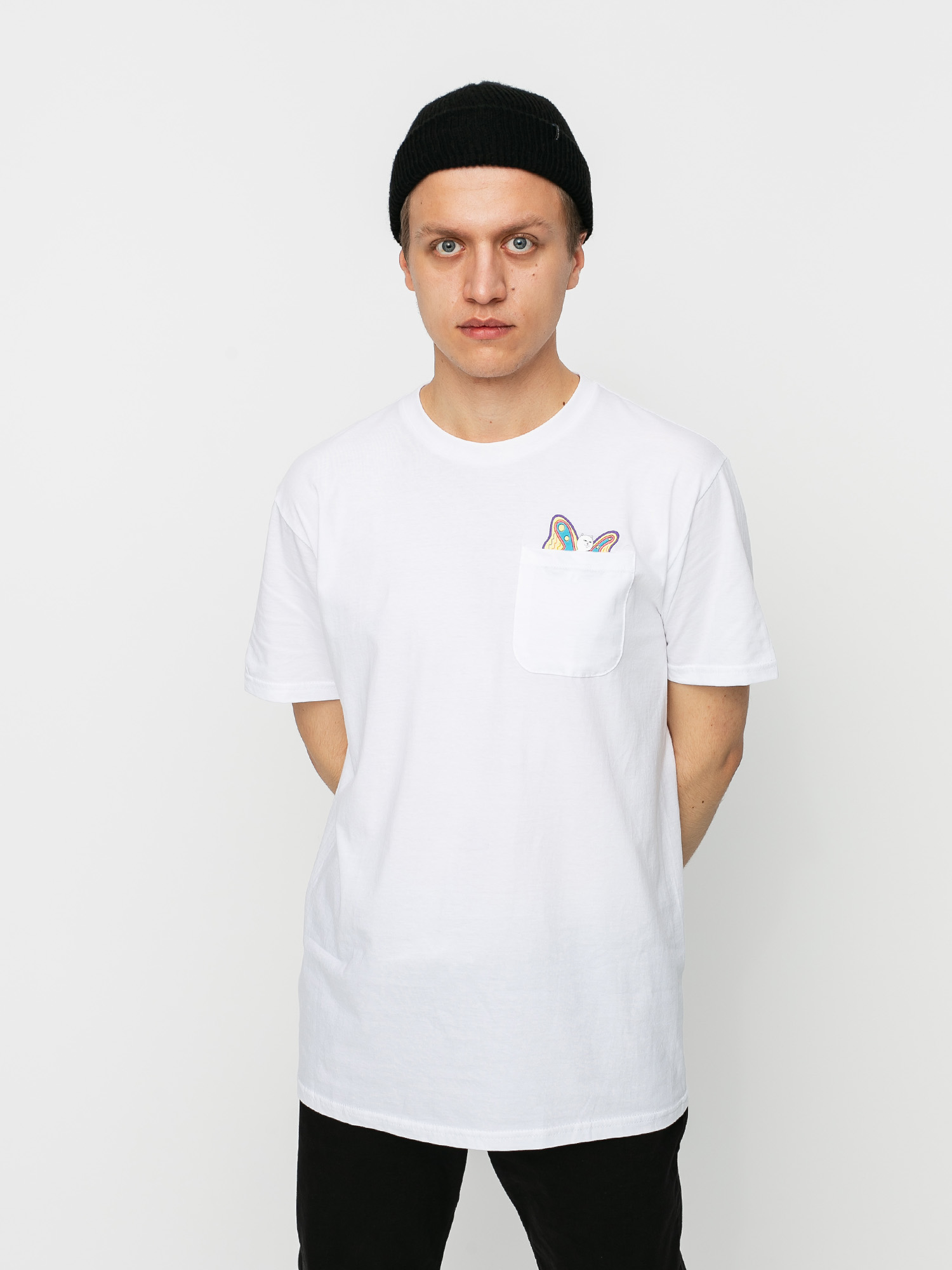 RipNDip Floating Pocket T-shirt (white)