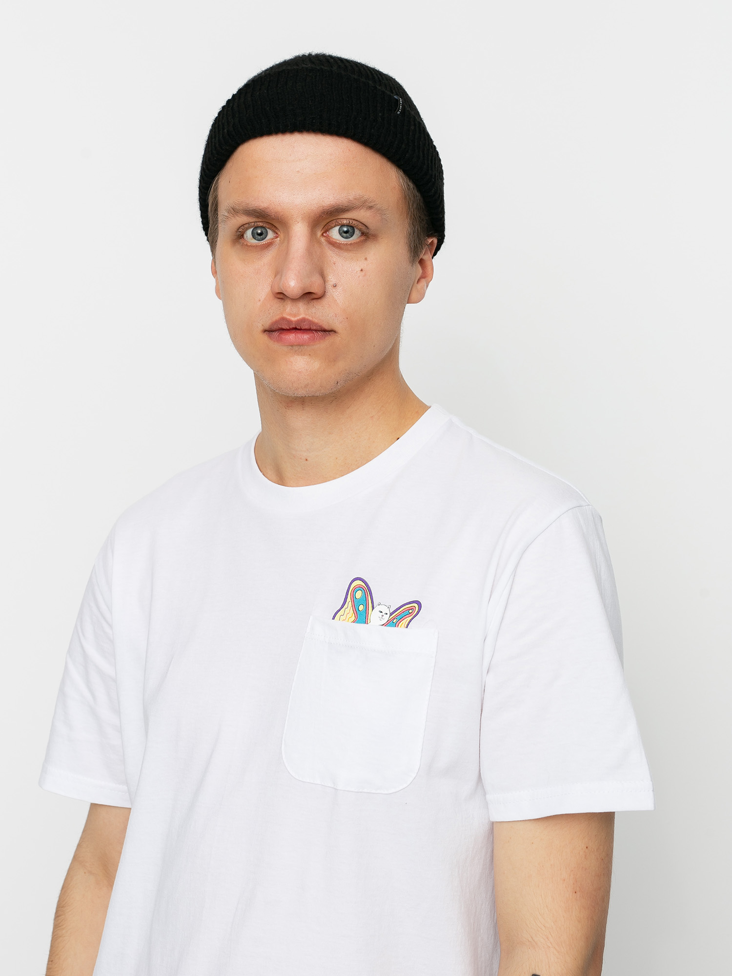 RipNDip Floating Pocket T-shirt (white)