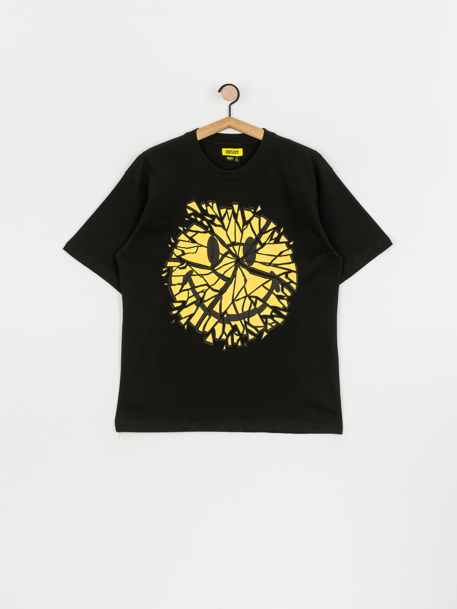 Chinatown Market Glass Smiley T-shirt (black)