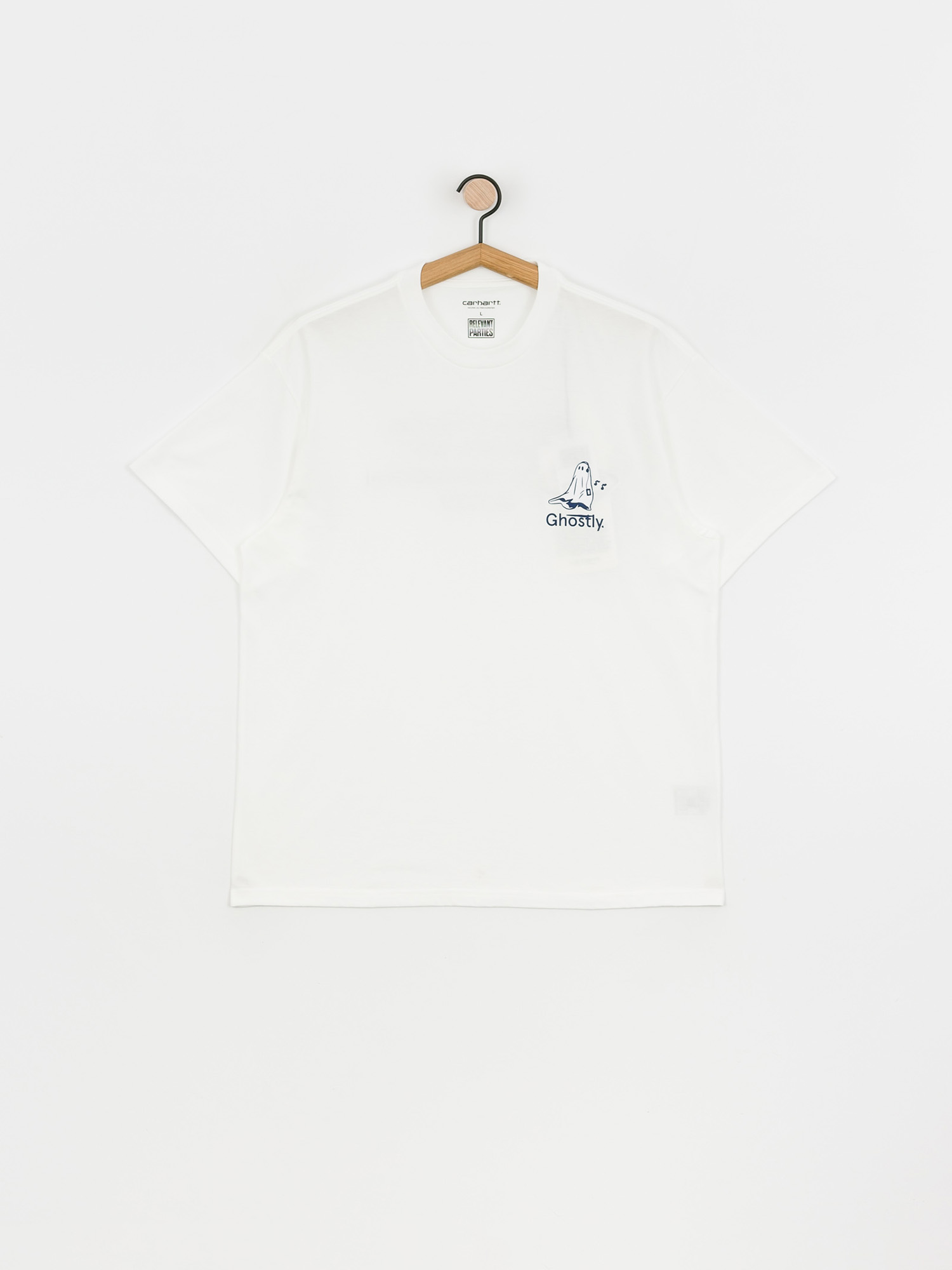 Carhartt WIP X Relevant Parties Ghostly T-shirt (white)