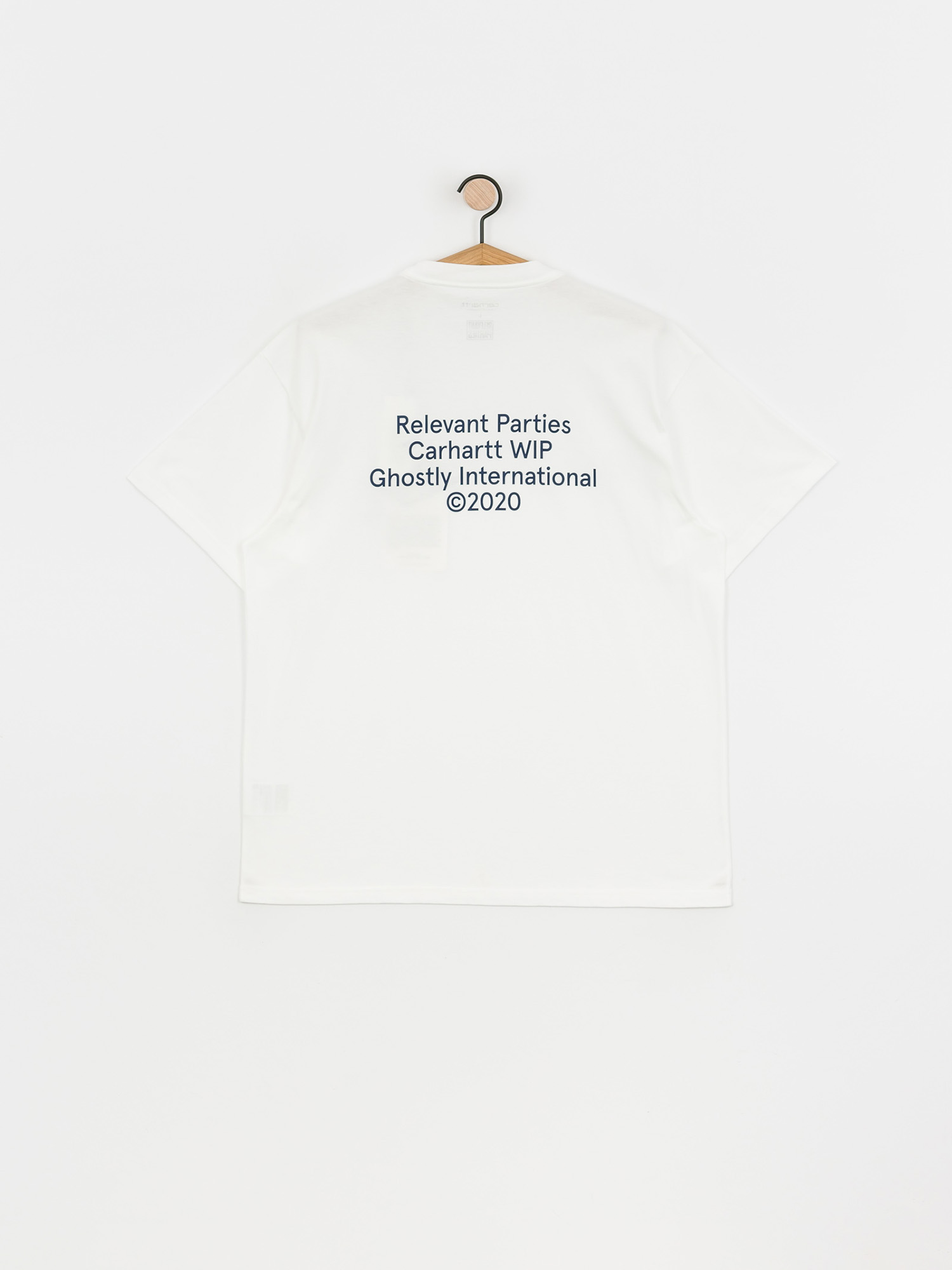 Carhartt WIP X Relevant Parties Ghostly T-shirt (white)
