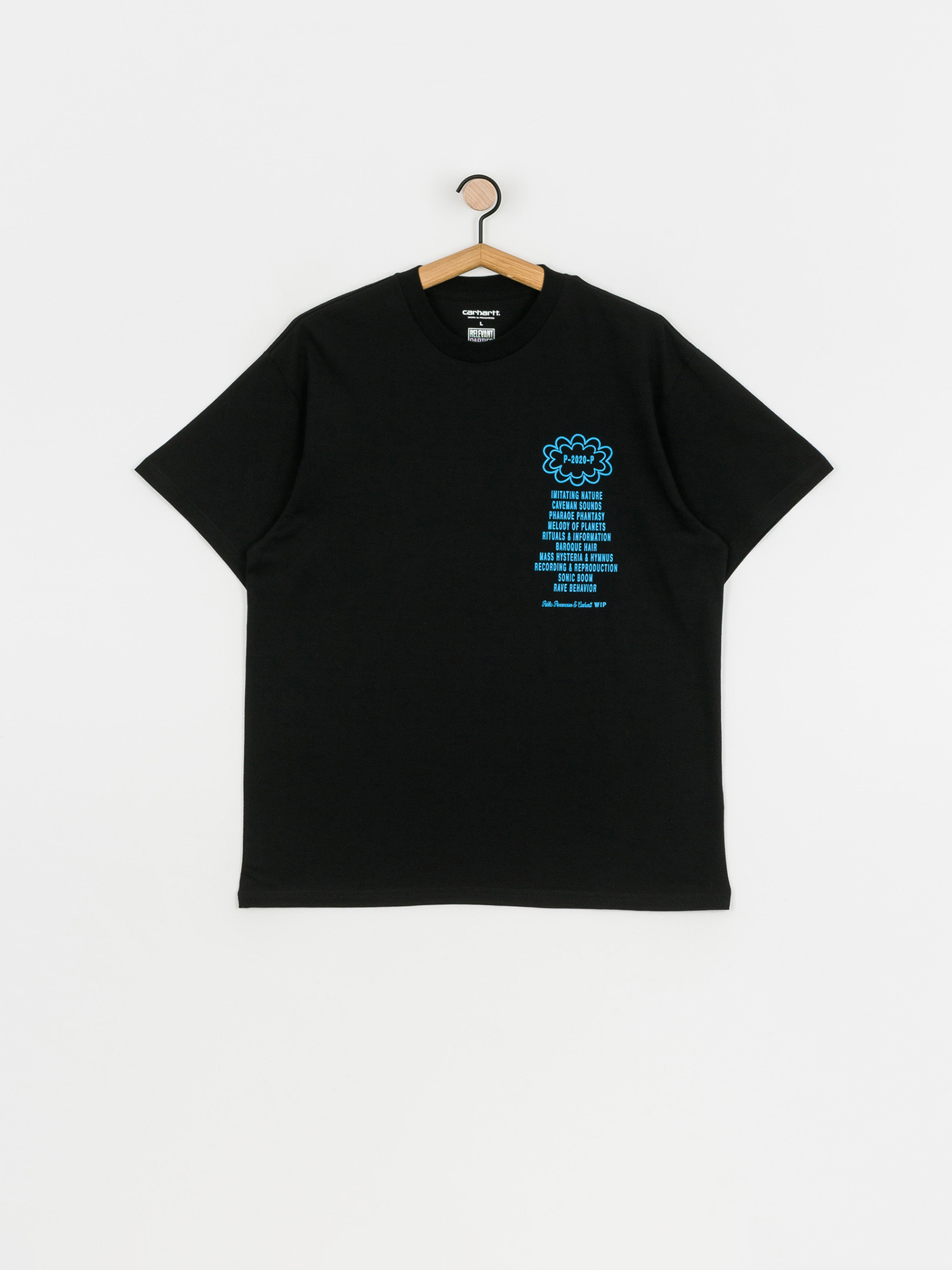 Carhartt WIP X Relevant Parties Public Possession T-shirt (black/blue)