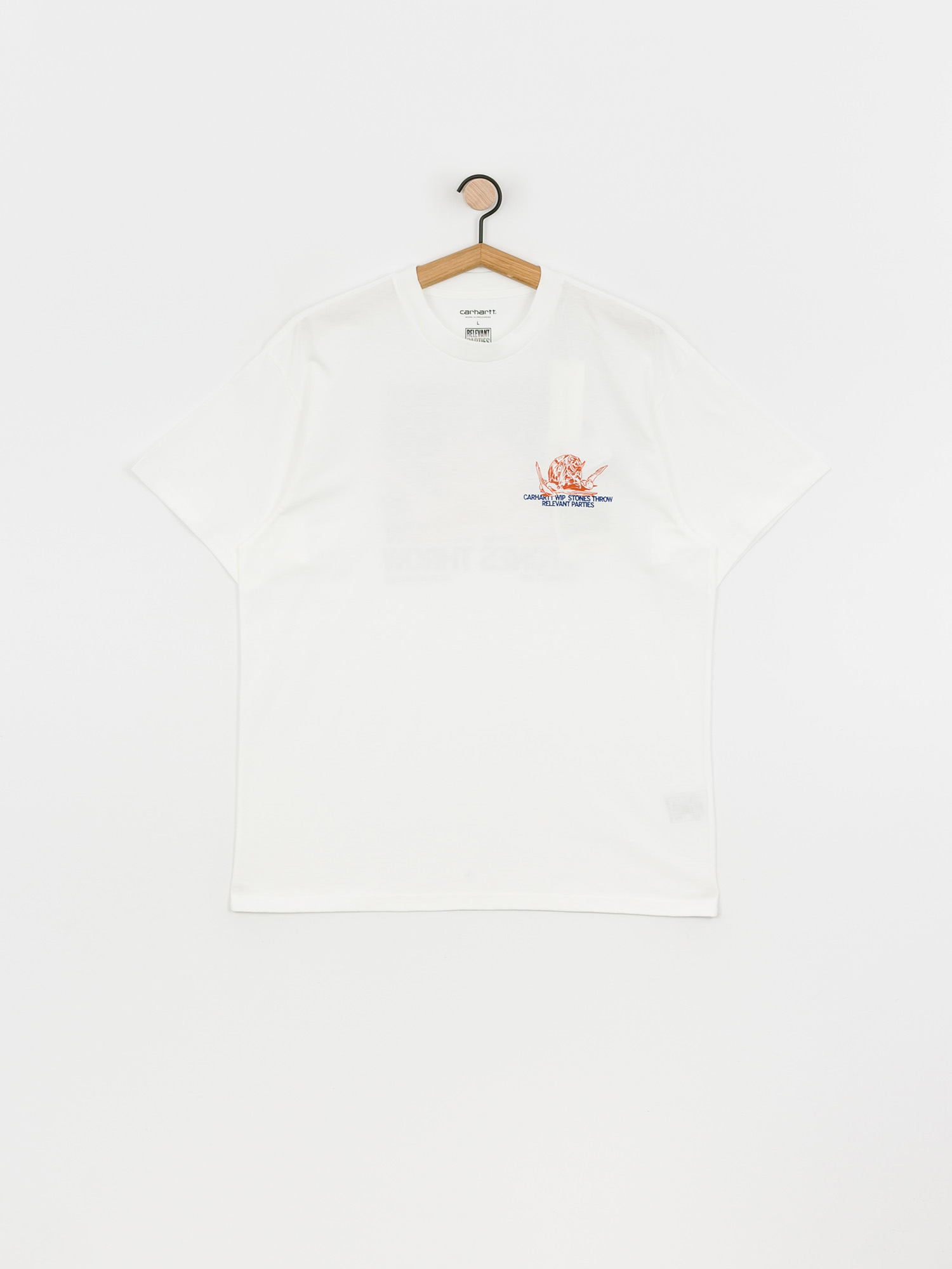 Carhartt WIP X Relevant Parties Stone Throw T-shirt (white)