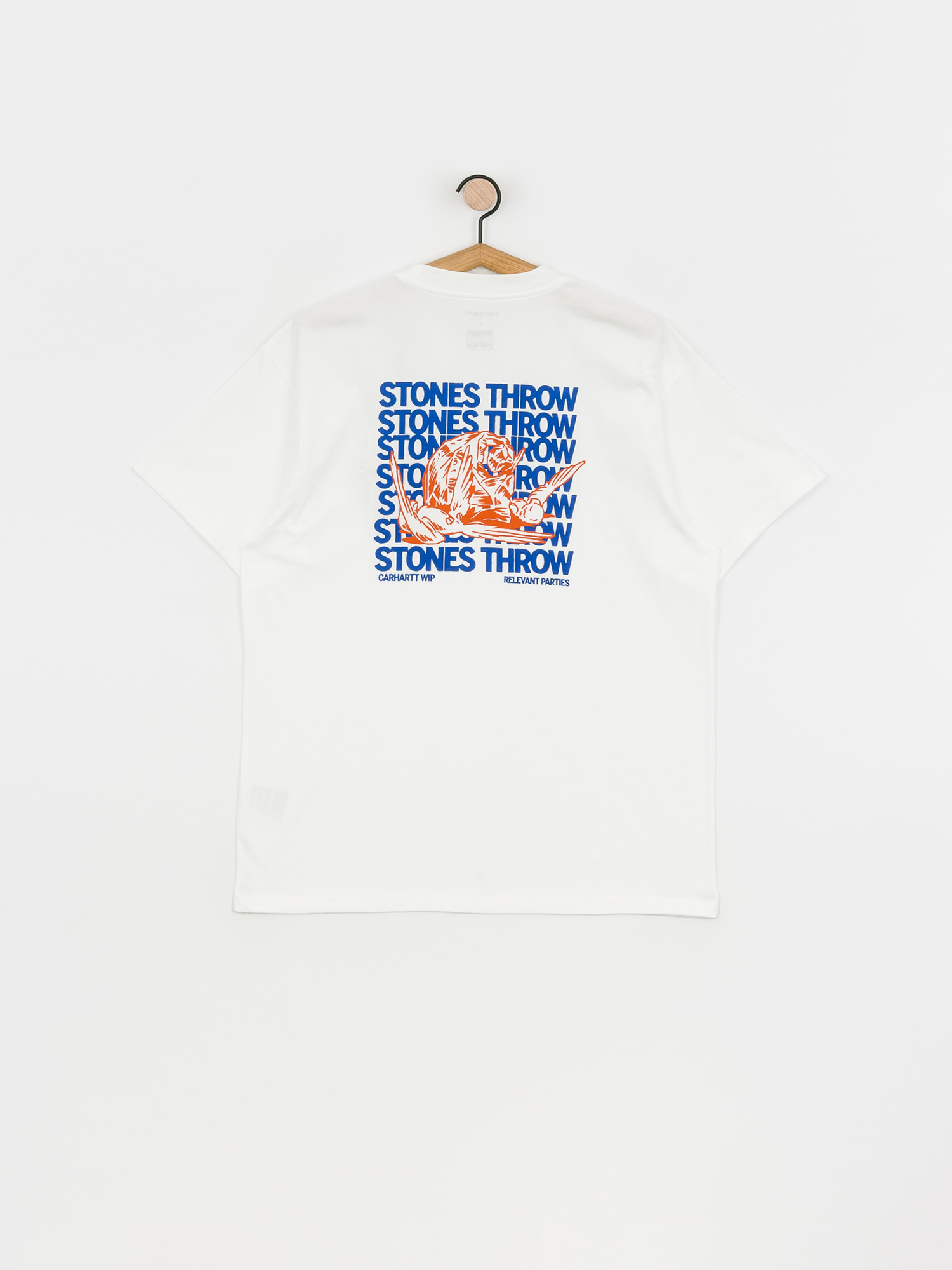 Carhartt WIP X Relevant Parties Stone Throw T-shirt (white)