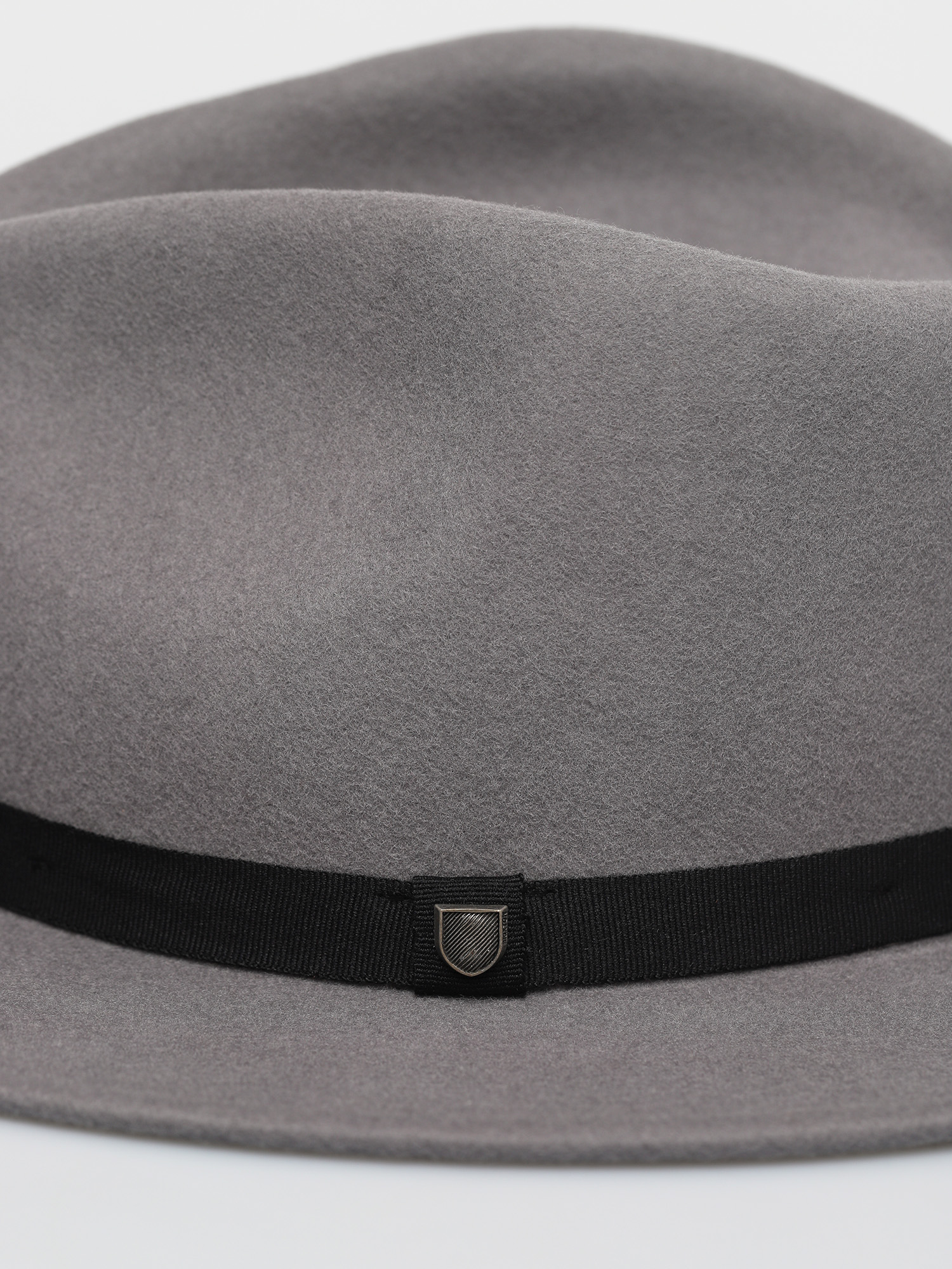Brixton Messer Packable Fedora Hut (grey)