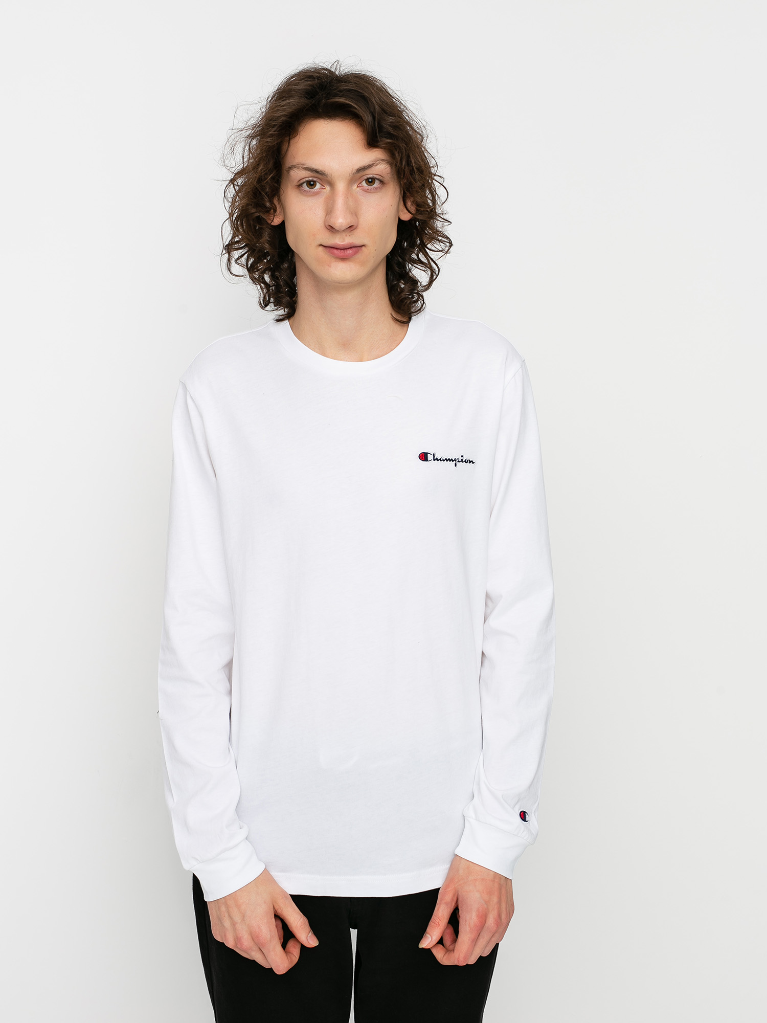 Champion Crewneck 214782 Longsleeve (wht)