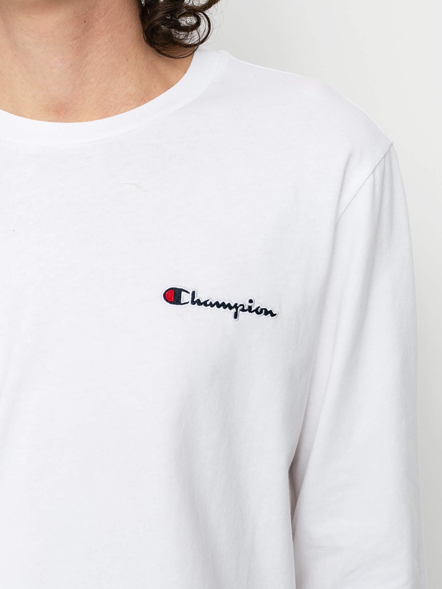 Champion Crewneck 214782 Longsleeve (wht)