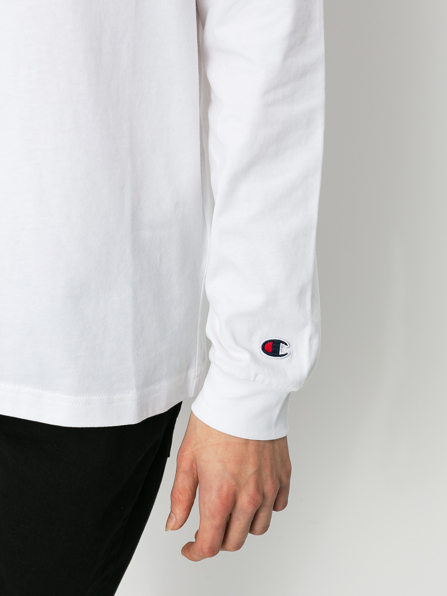 Champion Crewneck 214782 Longsleeve (wht)