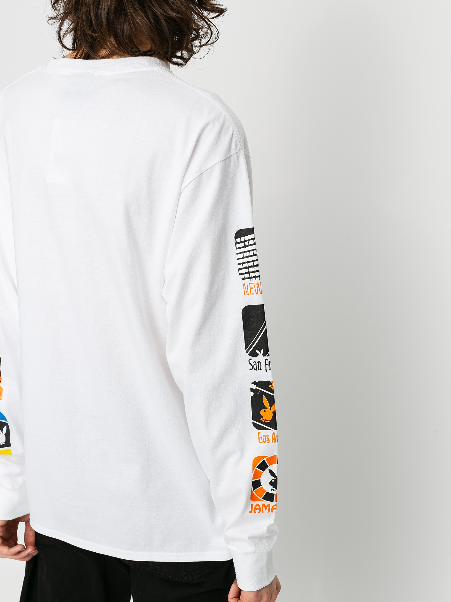 HUF X Playboy Club Intl Longsleeve (white)
