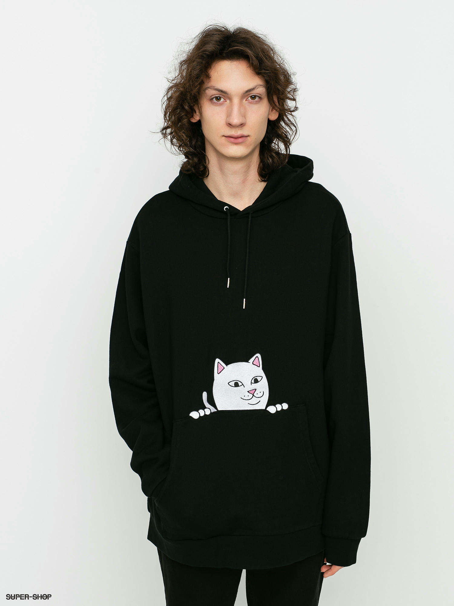 ripndip cat hoodie