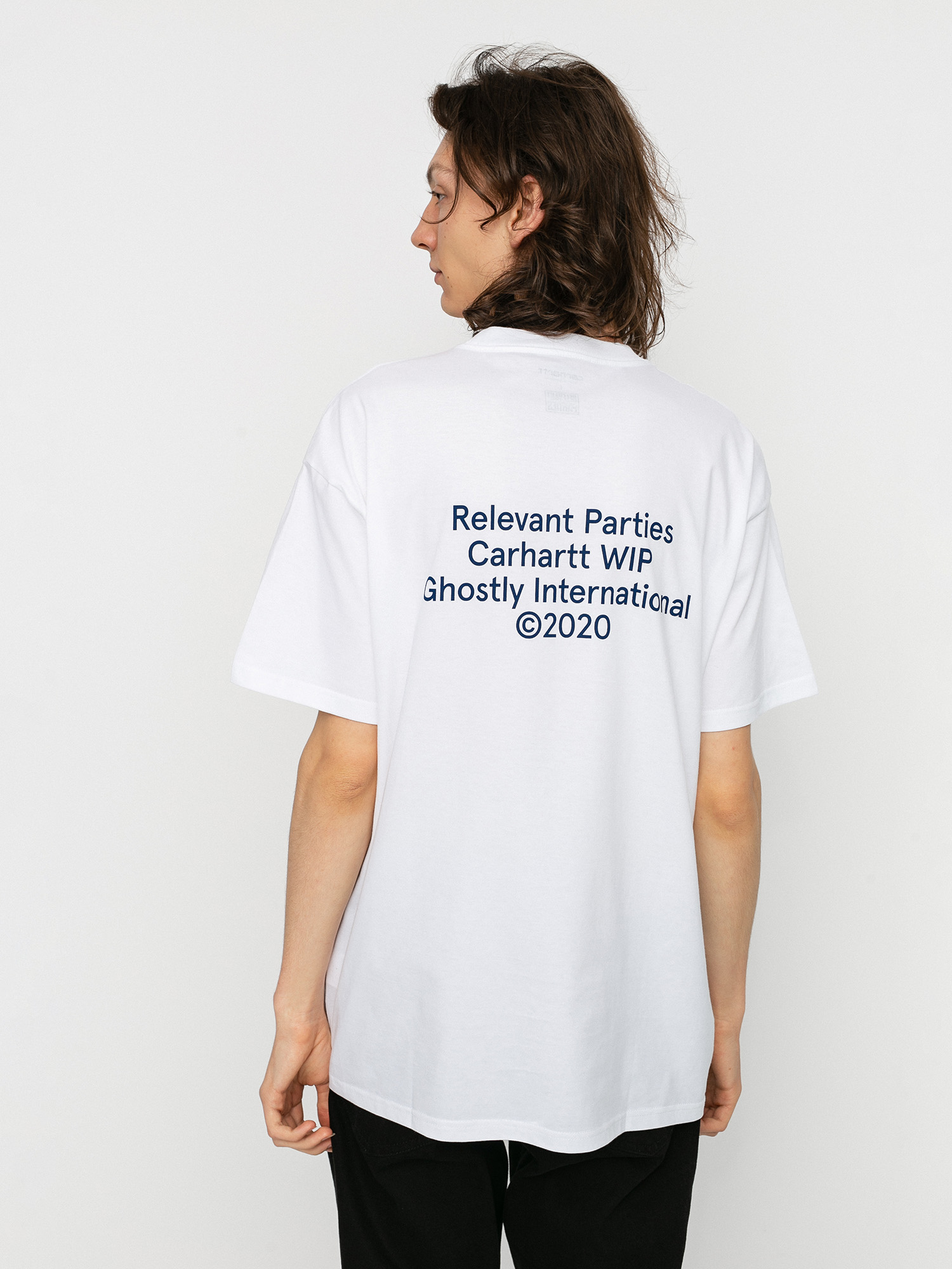 Carhartt WIP X Relevant Parties Ghostly T-shirt (white)
