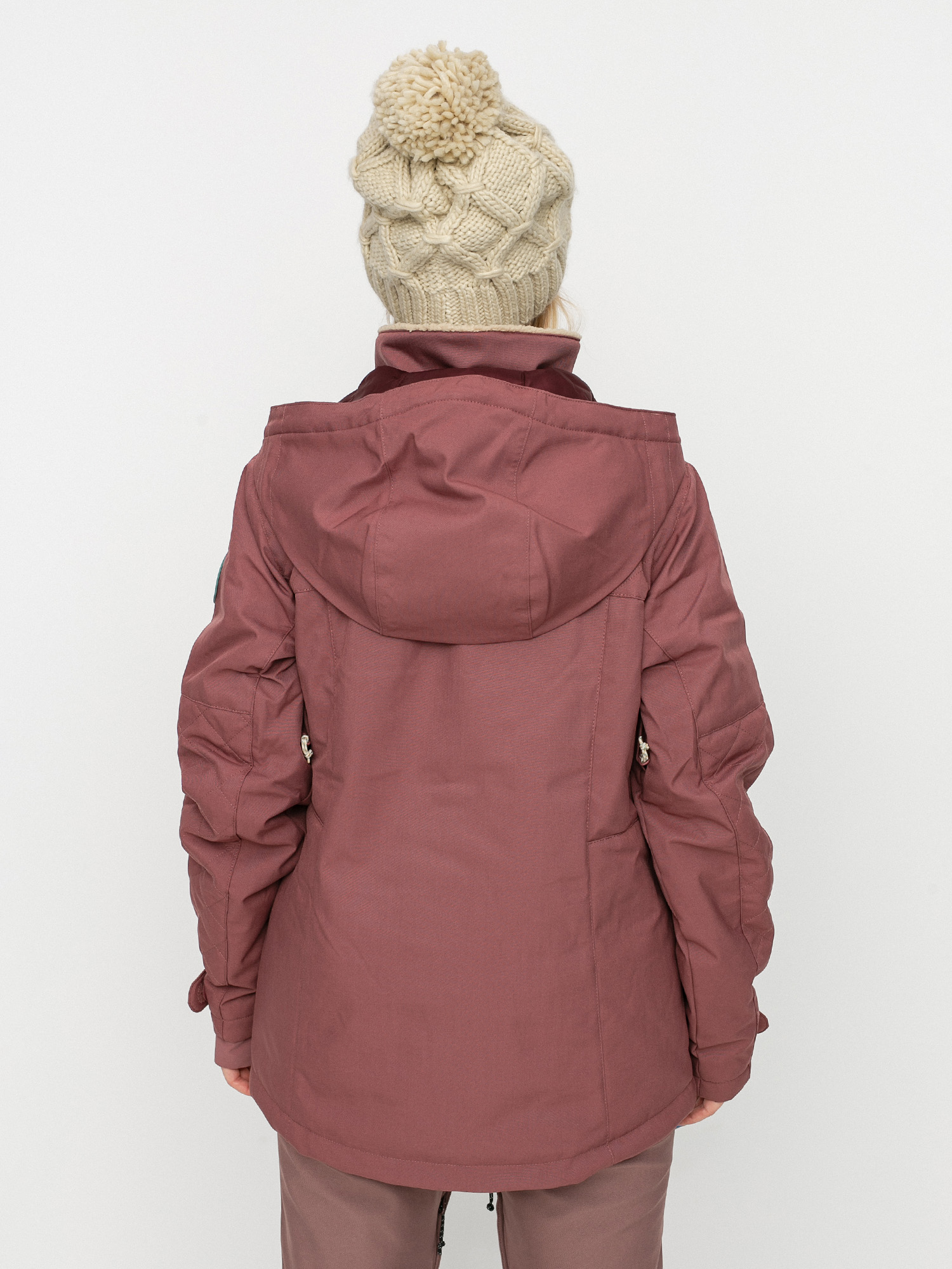 Womens Burton Tulum Stretch Snowboard jacket (rose brown)