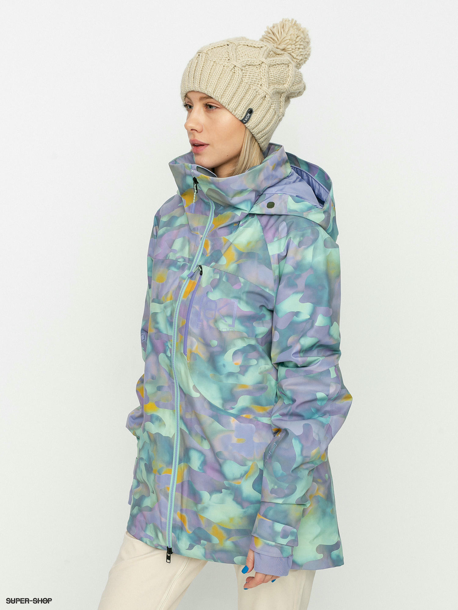 burton womens camo jacket