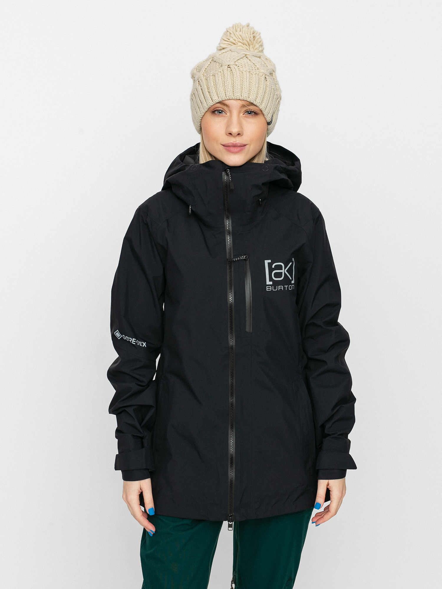 Damen Burton Ak Gore Tex Upshift Snowboardjacke (true black)