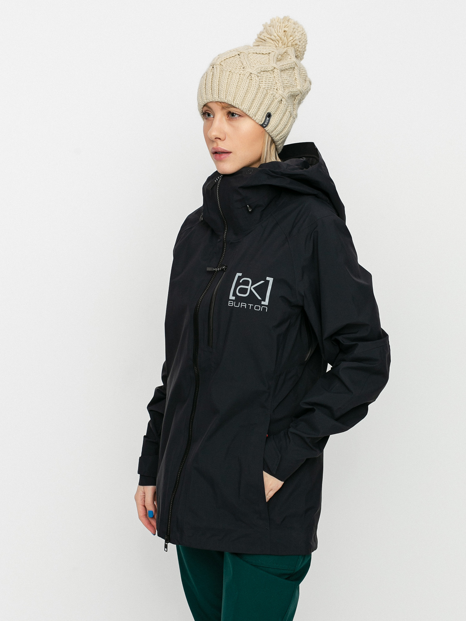 Damen Burton Ak Gore Tex Upshift Snowboardjacke (true black)