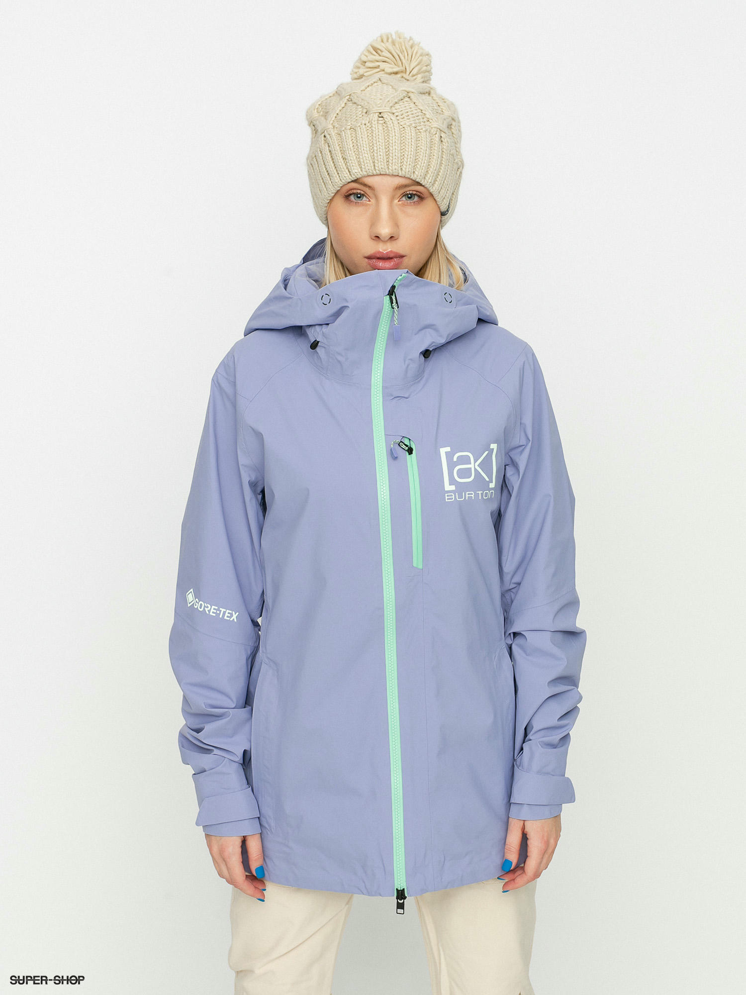 Womens Burton Ak Gore Tex Upshift Snowboard jacket (foxglove violet)