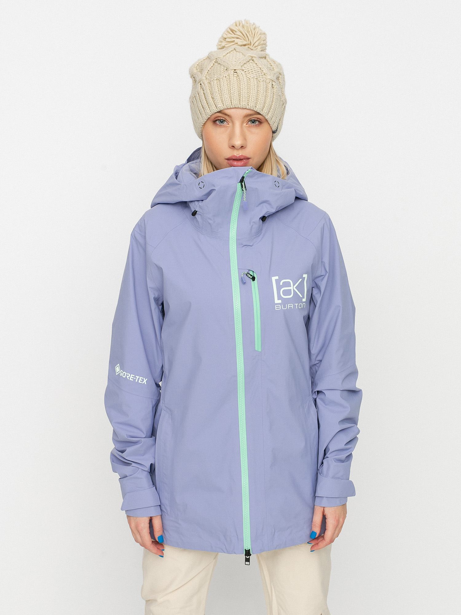 Womens Burton Ak Gore Tex Upshift Snowboard jacket (foxglove violet)