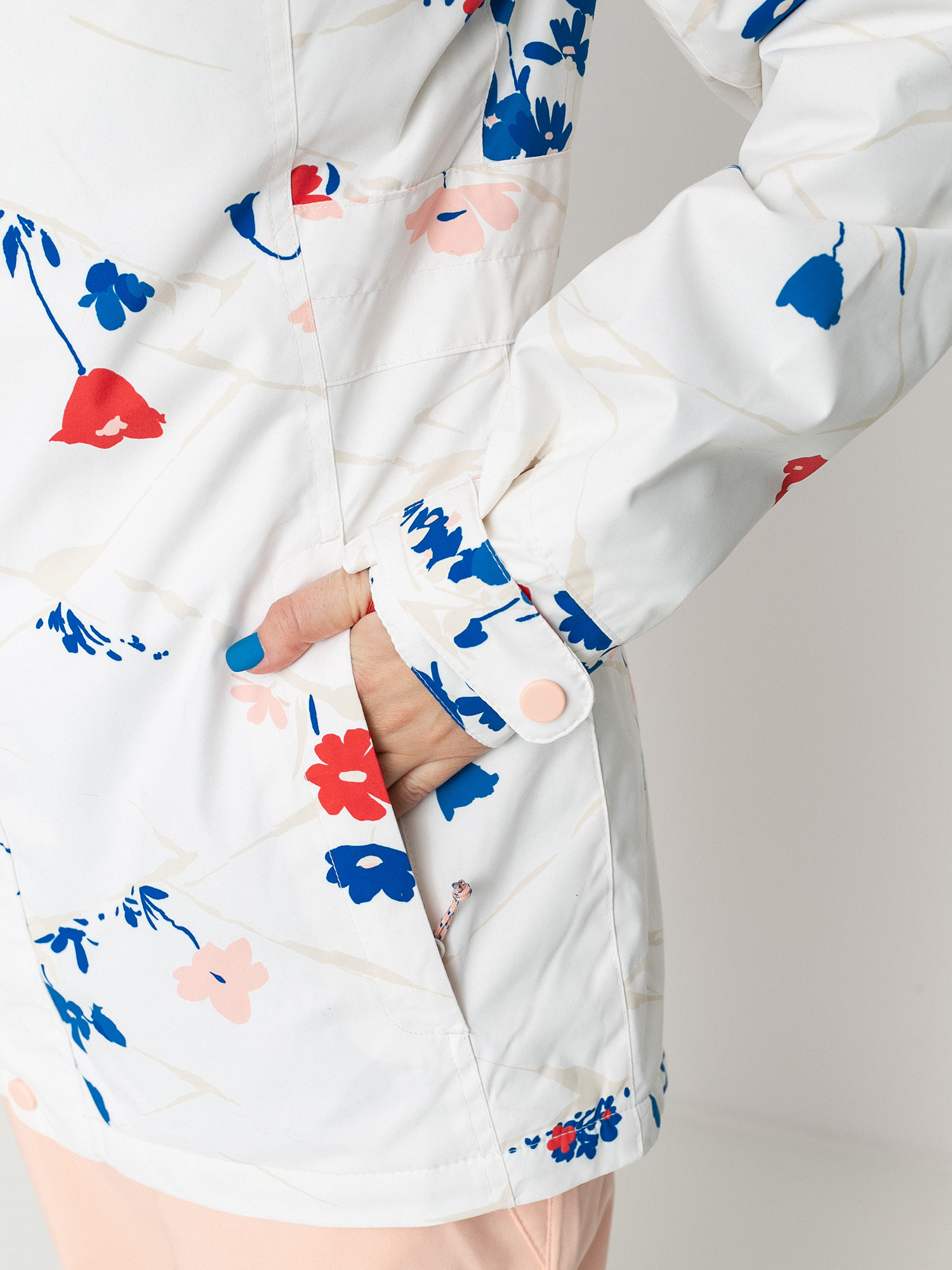 Burton Jet Set Snowboard jacket Wmn - white (stout white landscape