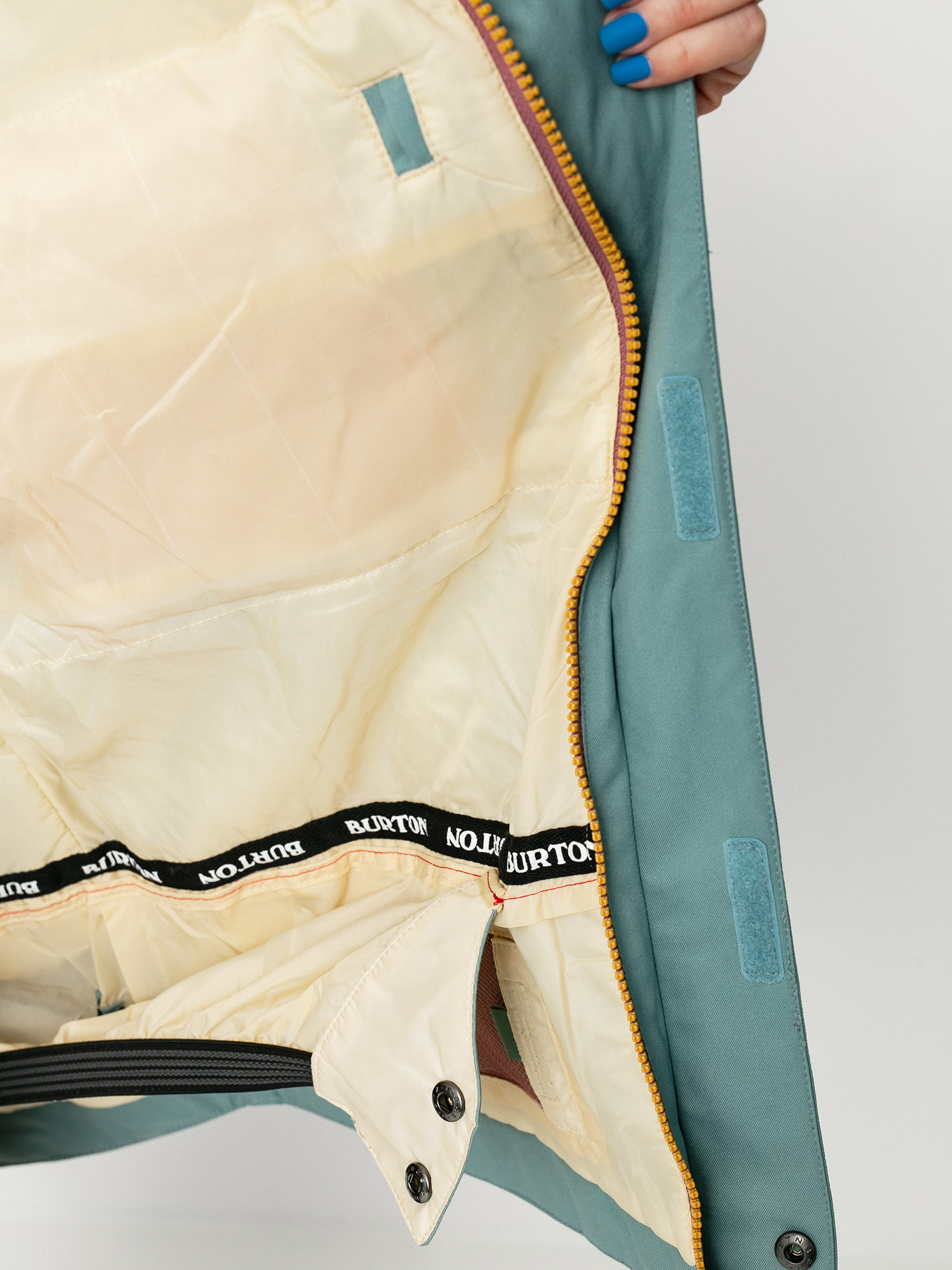 Womens Burton Eastfall Snowboard jacket (rose brown/trellis/harvest gold)