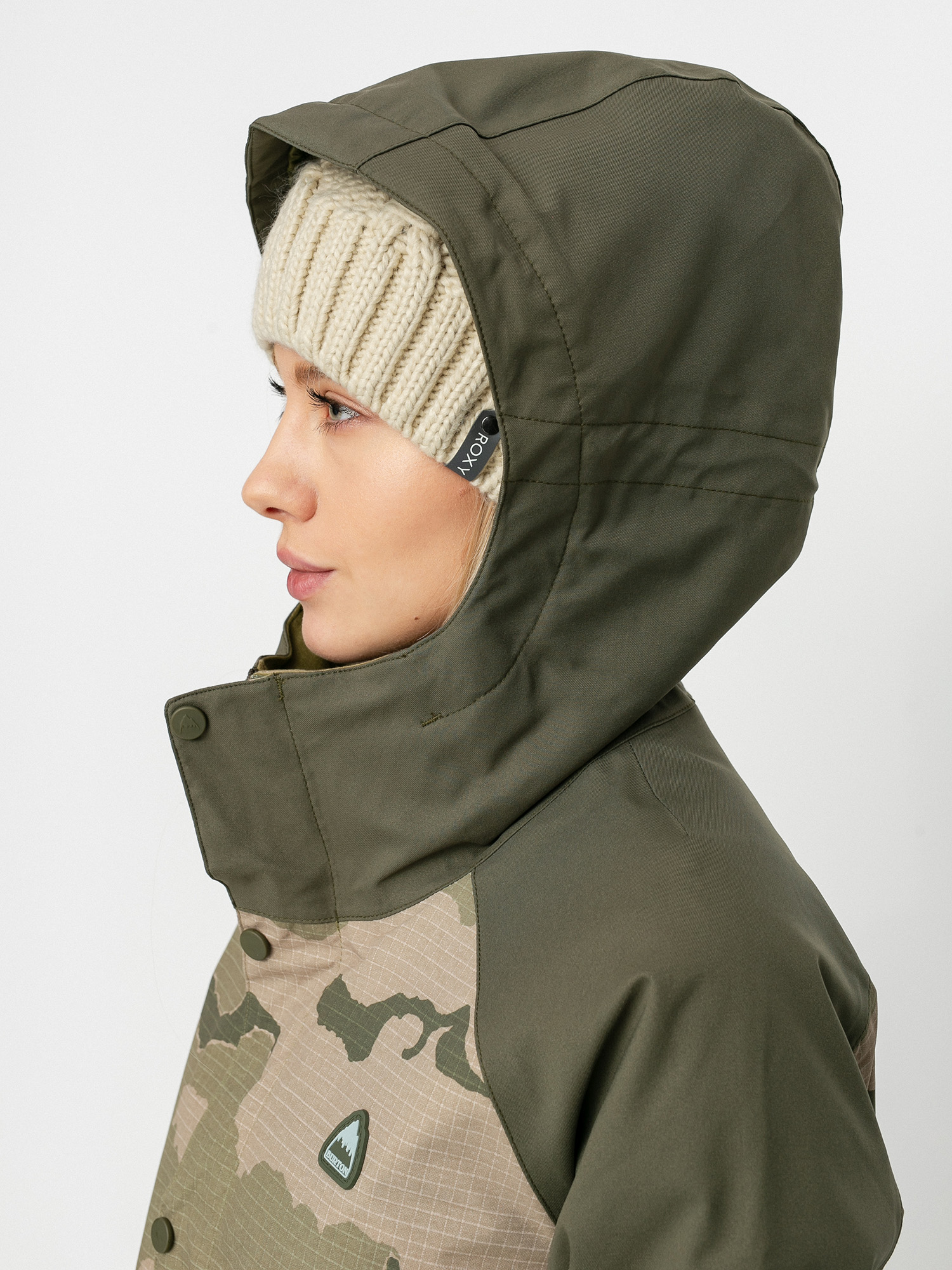 Womens Burton Eastfall Snowboard jacket (keef/barren camo)