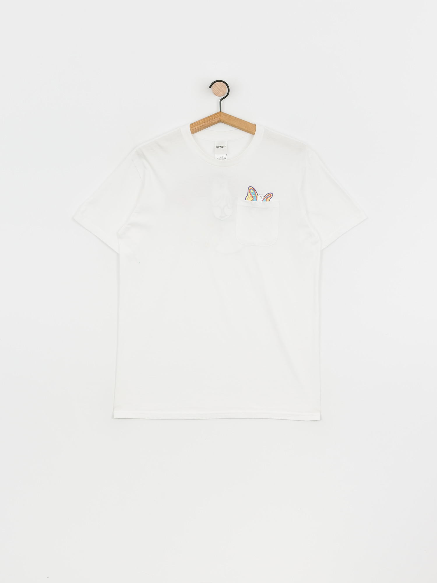 RipNDip Floating Pocket T-shirt (white)