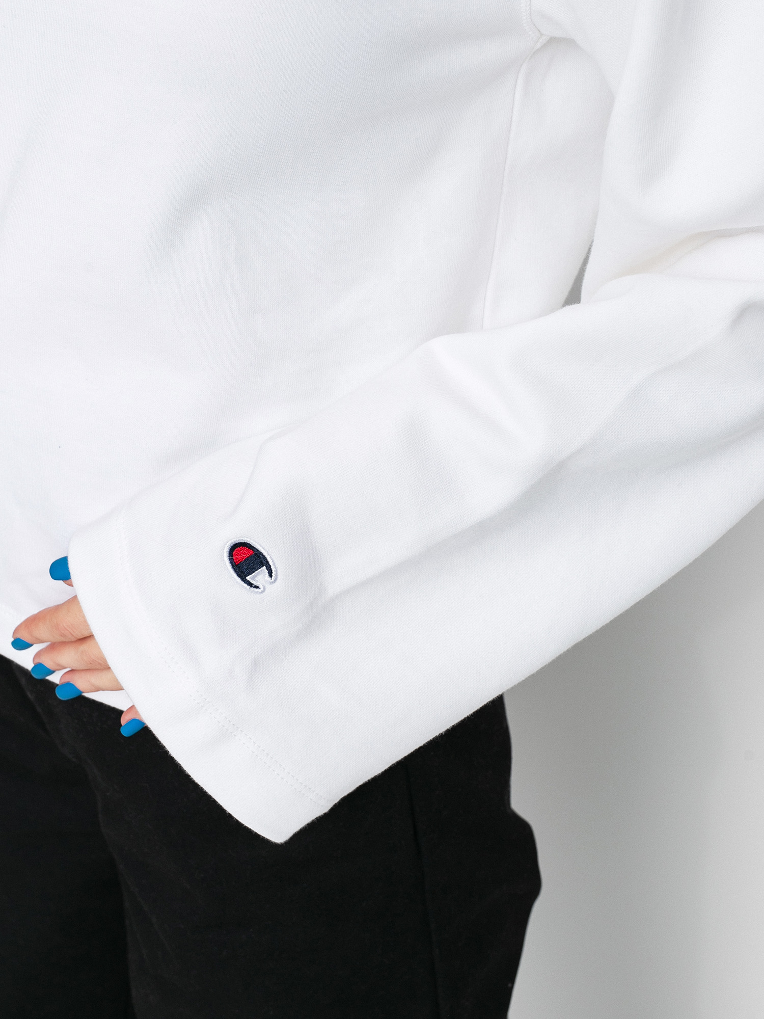 Champion Sweatshirt HD 113186 Hoodie Wmn (wht)