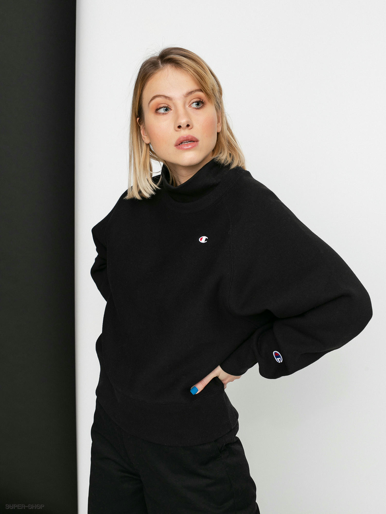 champion cowl neck sweatshirt