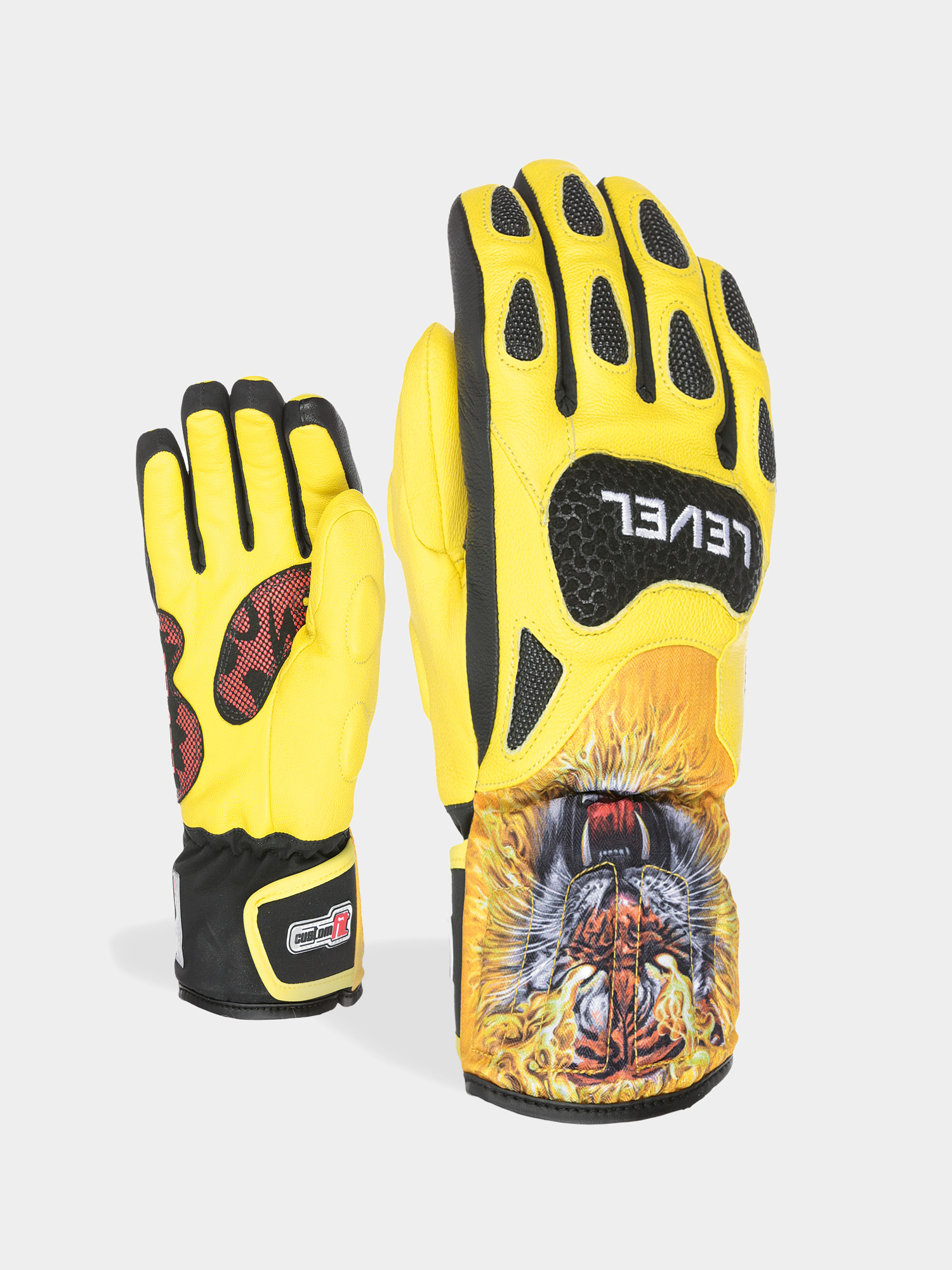 Level Sq Jr Cf Gloves (goldenrod)