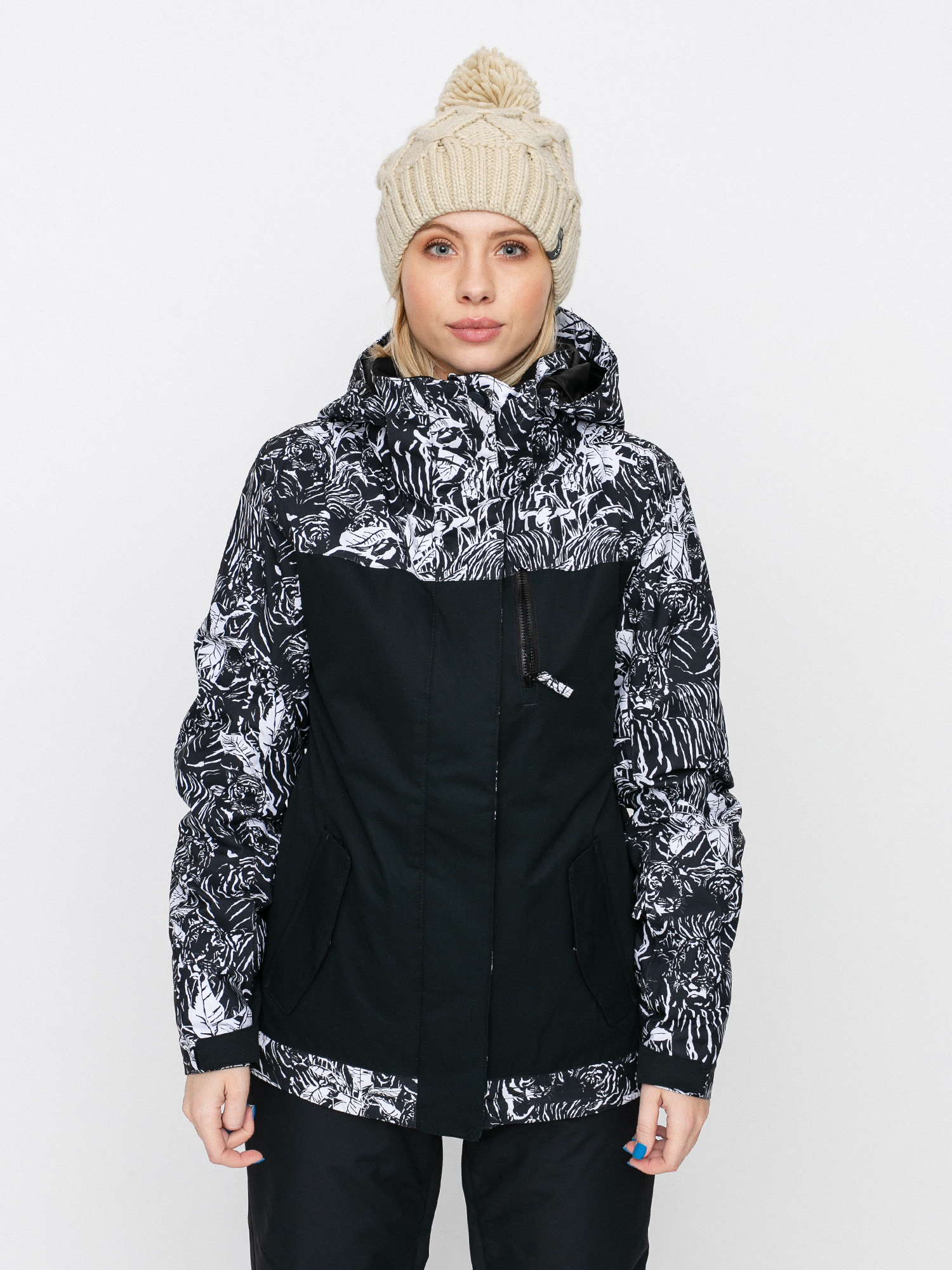 roxy jetty block snow jacket