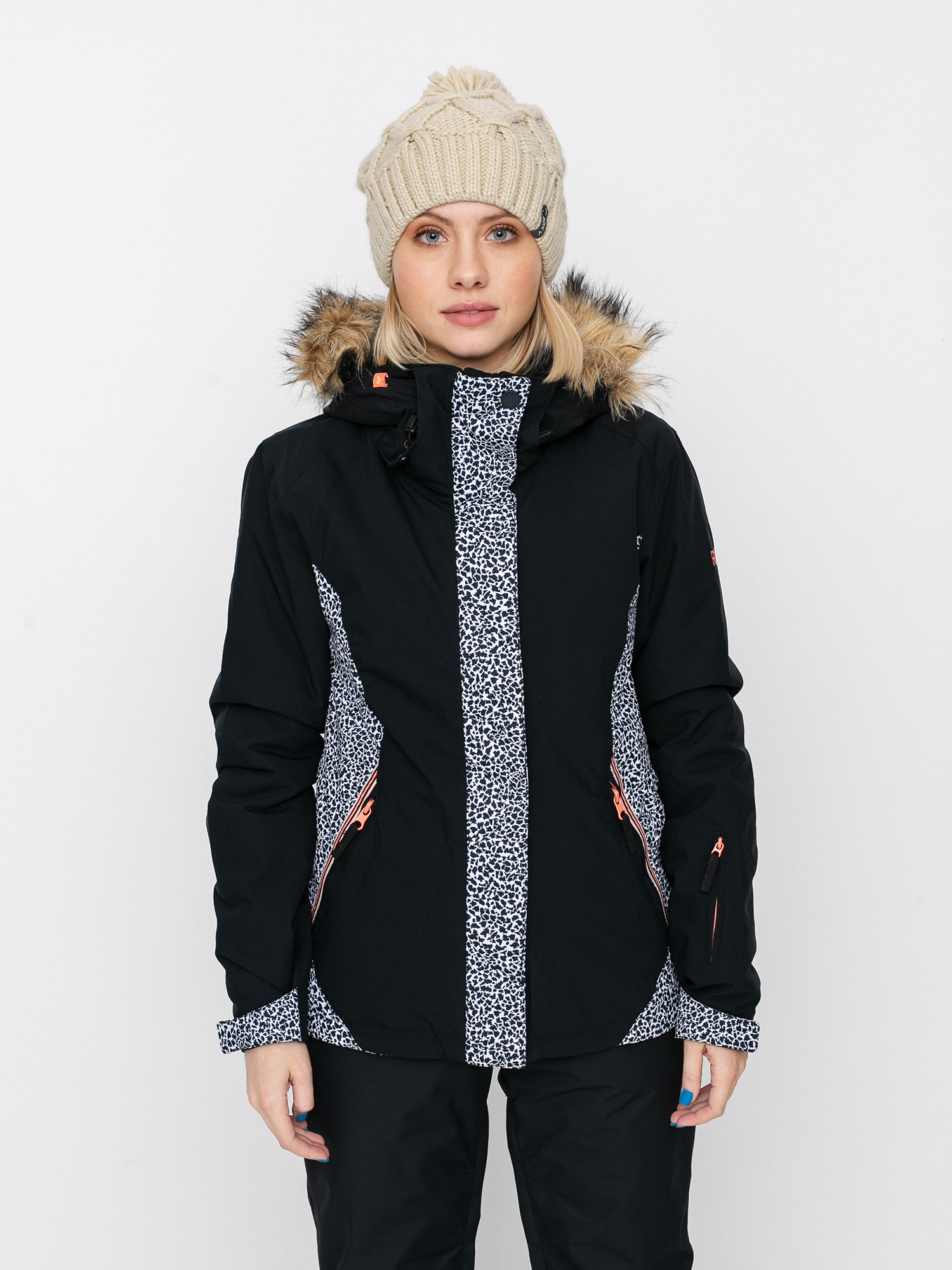 roxy jet ski snowboard Womens Snow Jacket – 10K5K waterproof Roxy Jet Ski Snowboard jacket