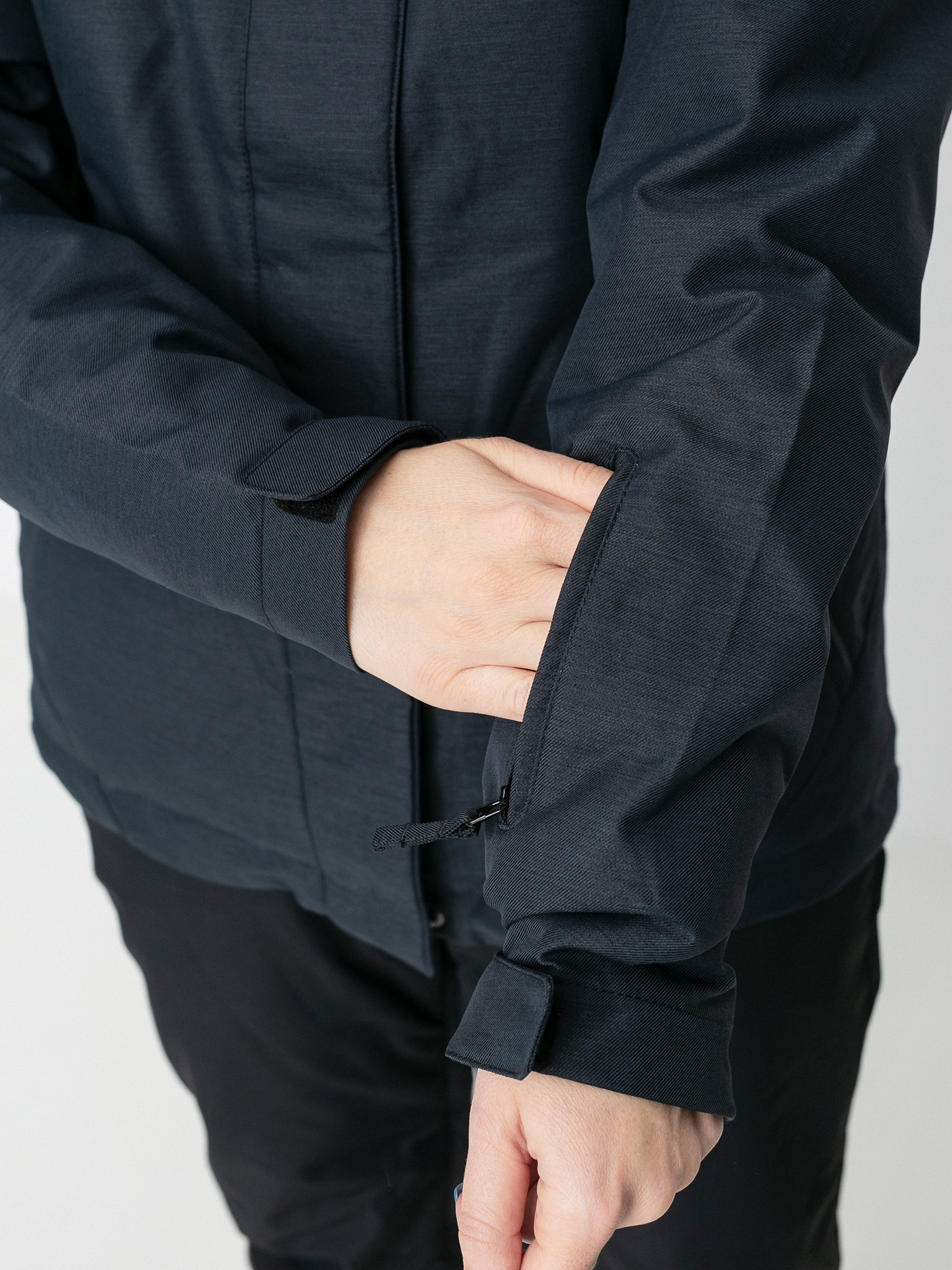 Womens Roxy Jet Ski Solid Snowboard jacket (true black)