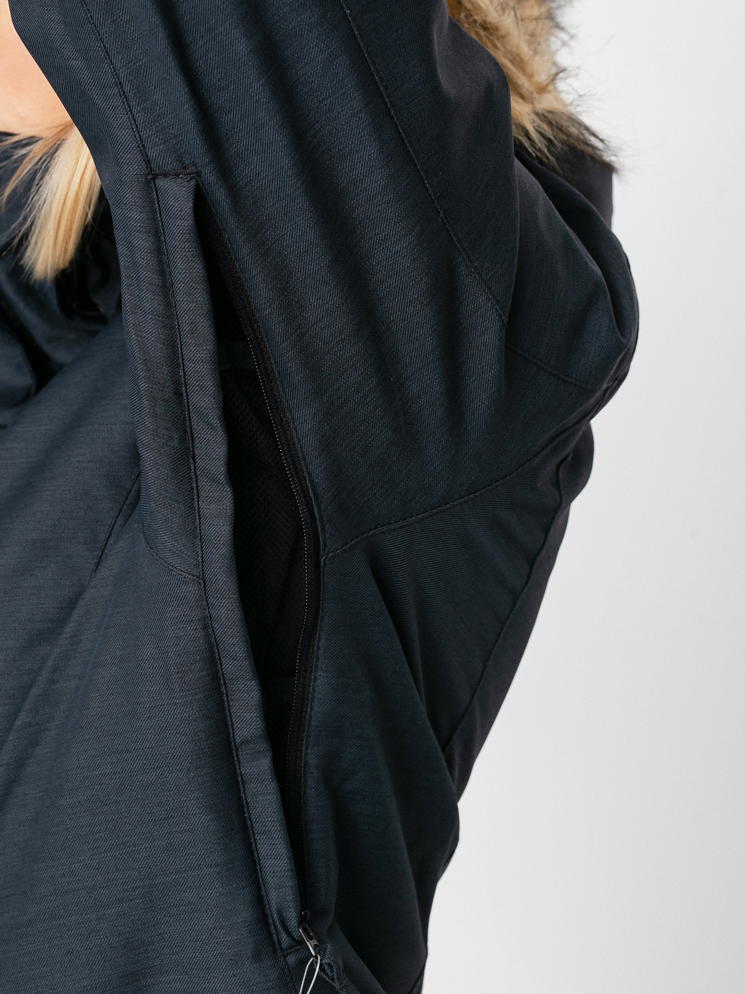 Womens Roxy Jet Ski Solid Snowboard jacket (true black)