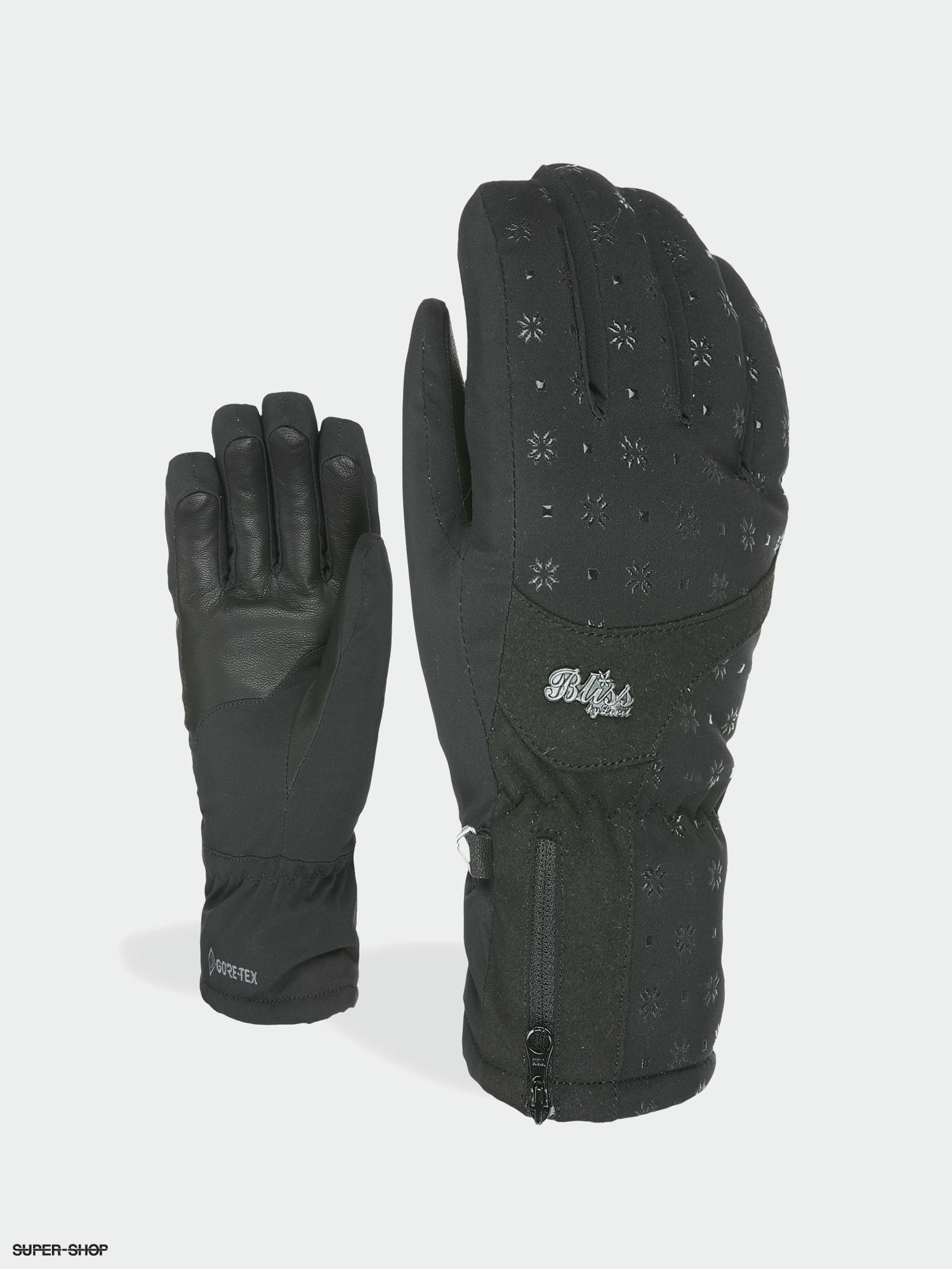 black gore tex gloves