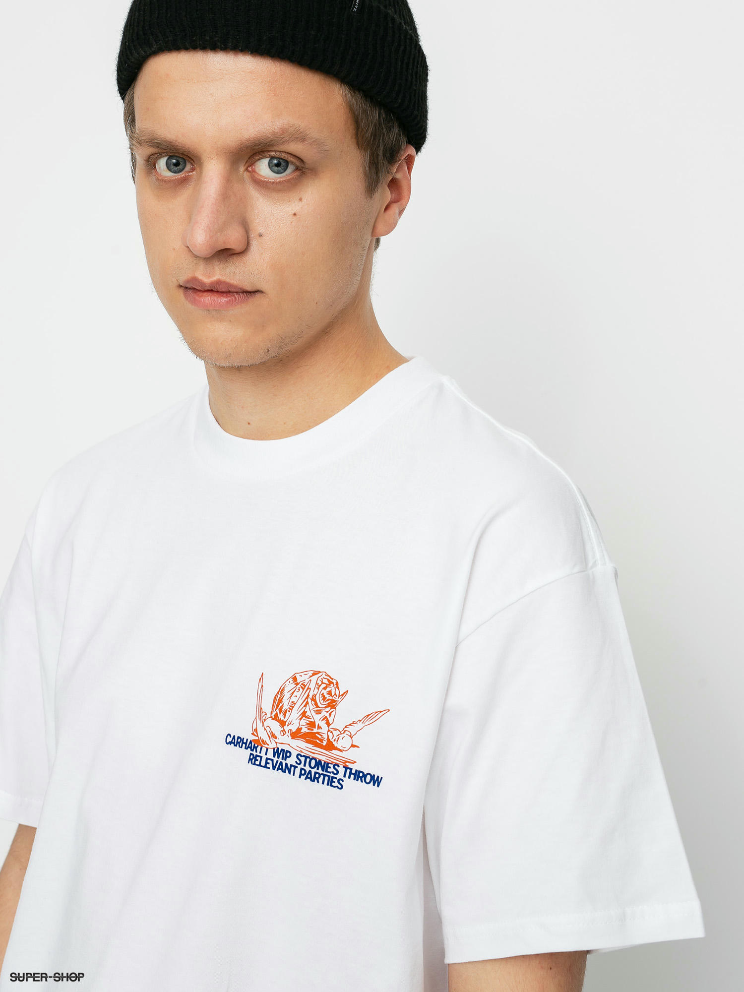 Carhartt WIP X Stones Throw T-shirt (White)