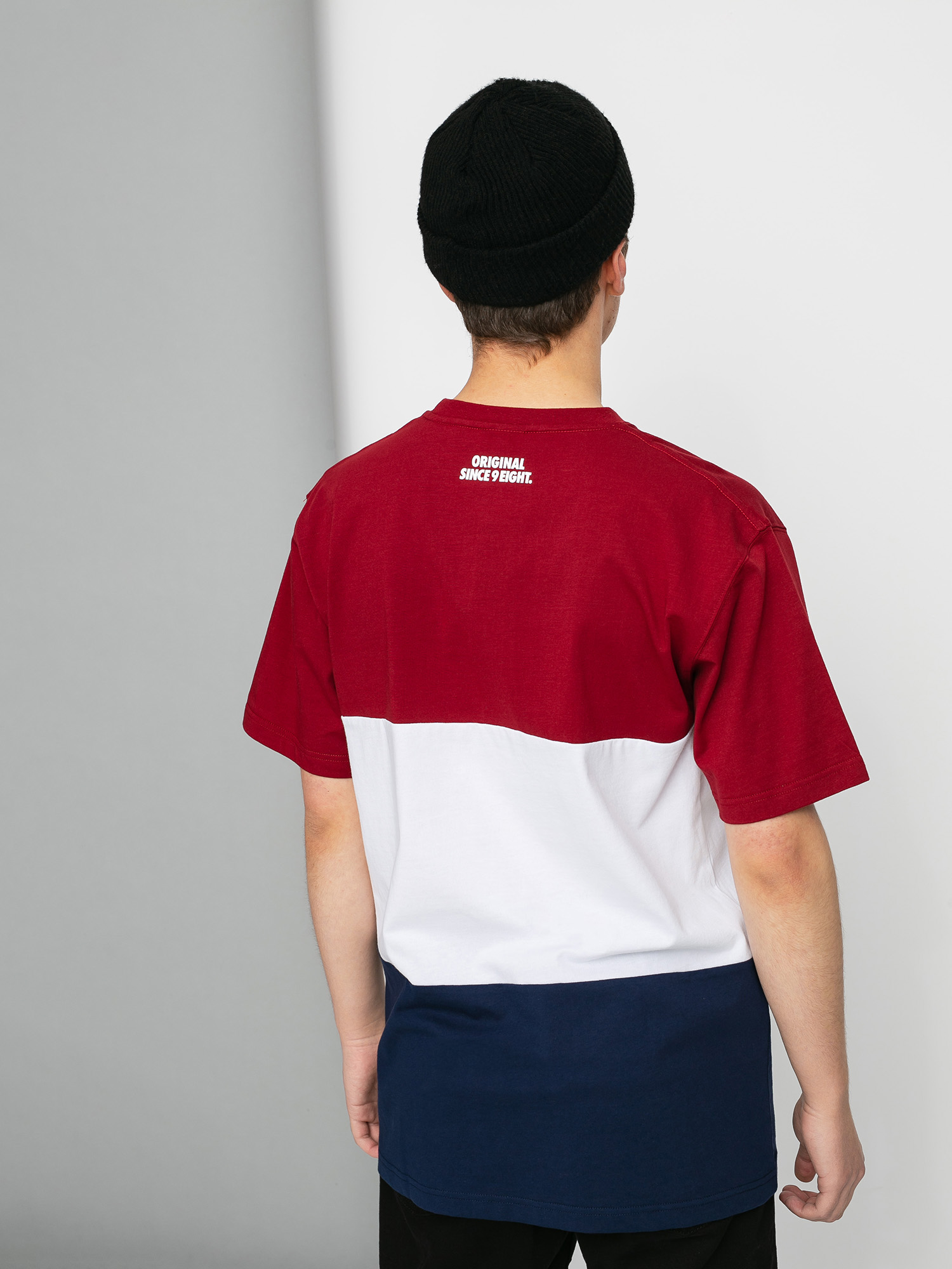 MassDnm Zone T-shirt (claret/navy)
