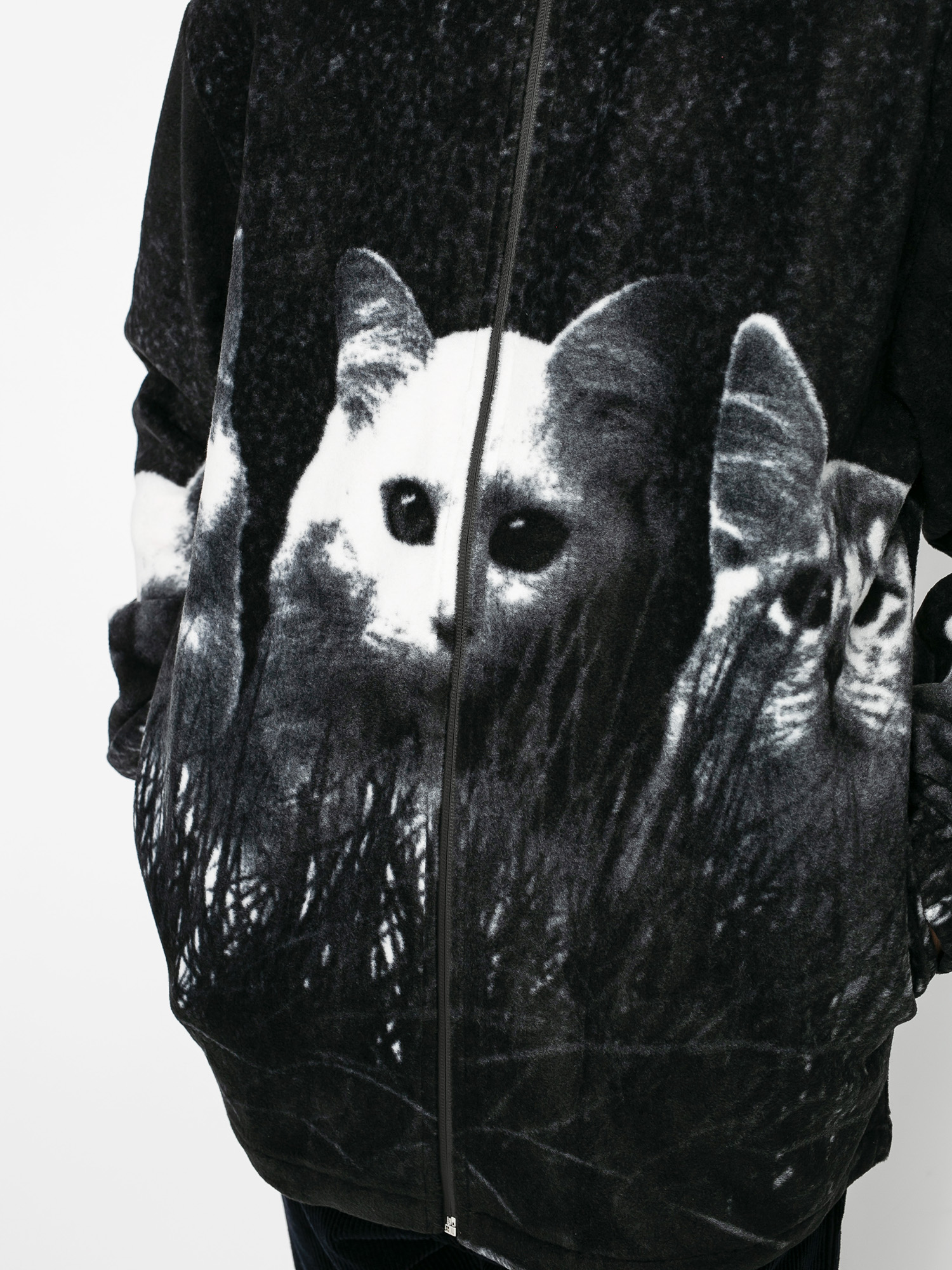 RipNDip Field Of Cats Fleece - black (black)