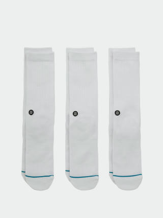 Stance Icon 3 Pack Socks (white)