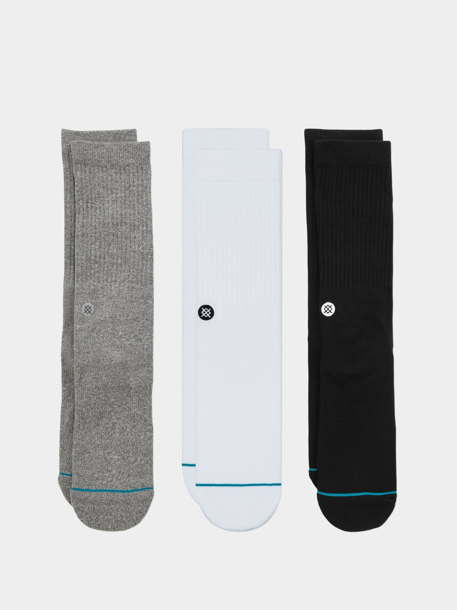 Stance Icon 3 Pack Socks (multi)