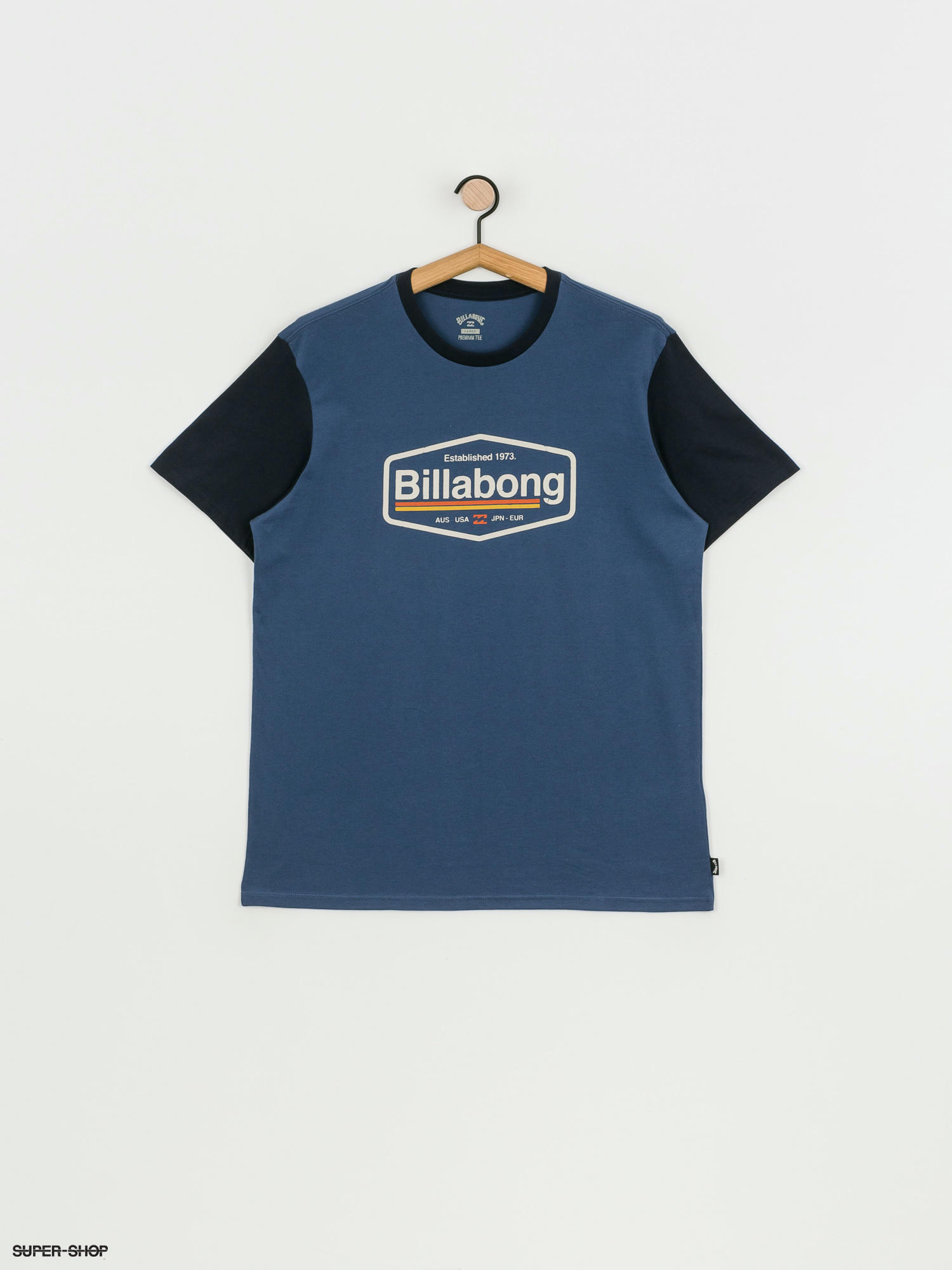 tweet tidsskrift Splendor Billabong Montana T-shirt (denim blue)