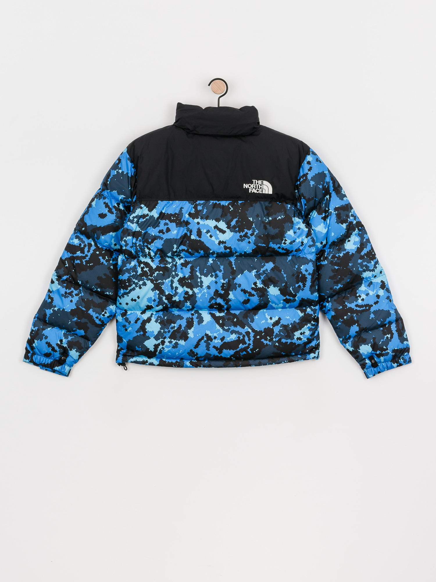 The North Face 1996 Retro Nuptse Jacke (clear lake blue himalayn camo print)