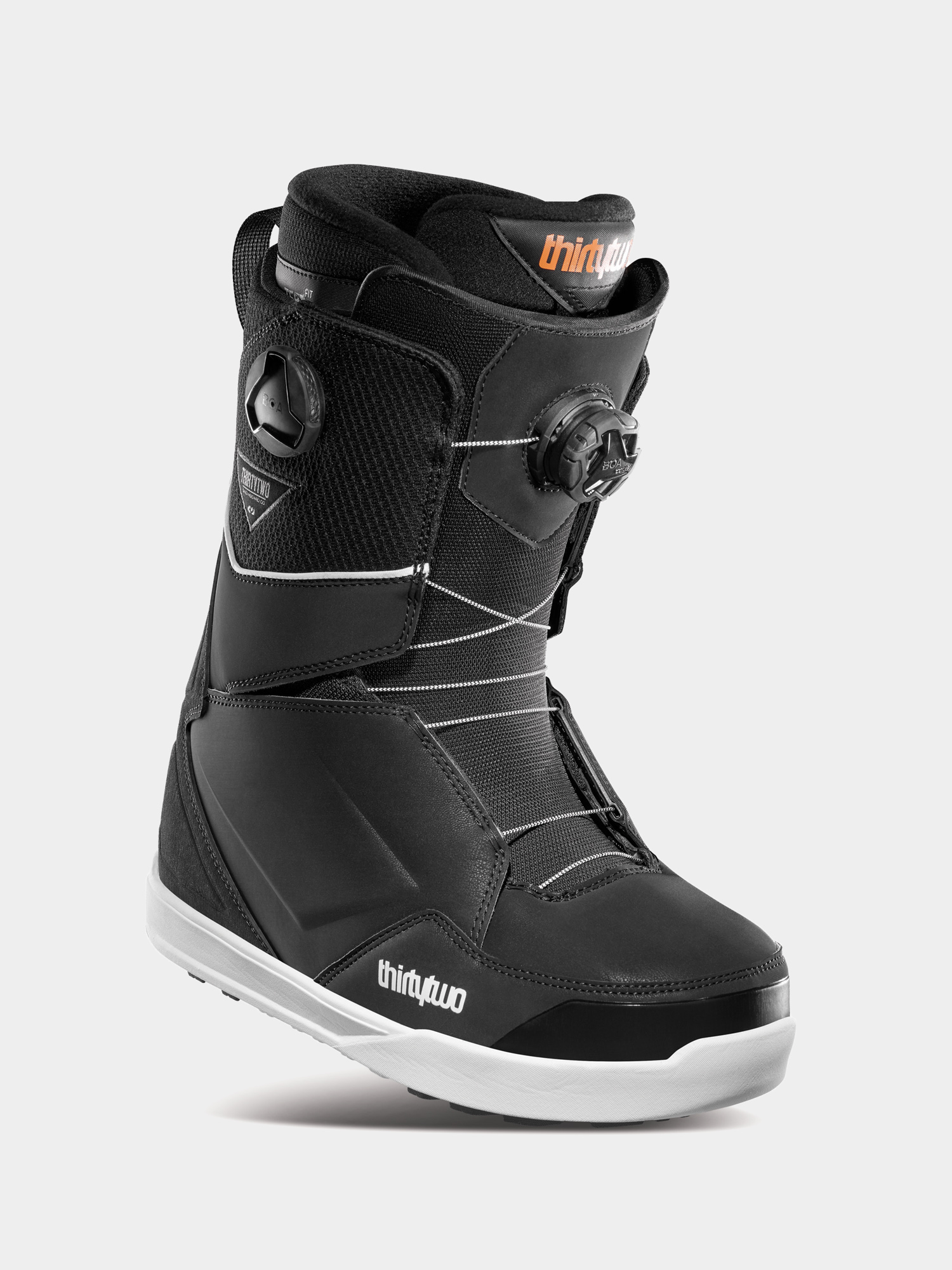 Mens ThirtyTwo Lashed Double Boa Snowboard boots (black)