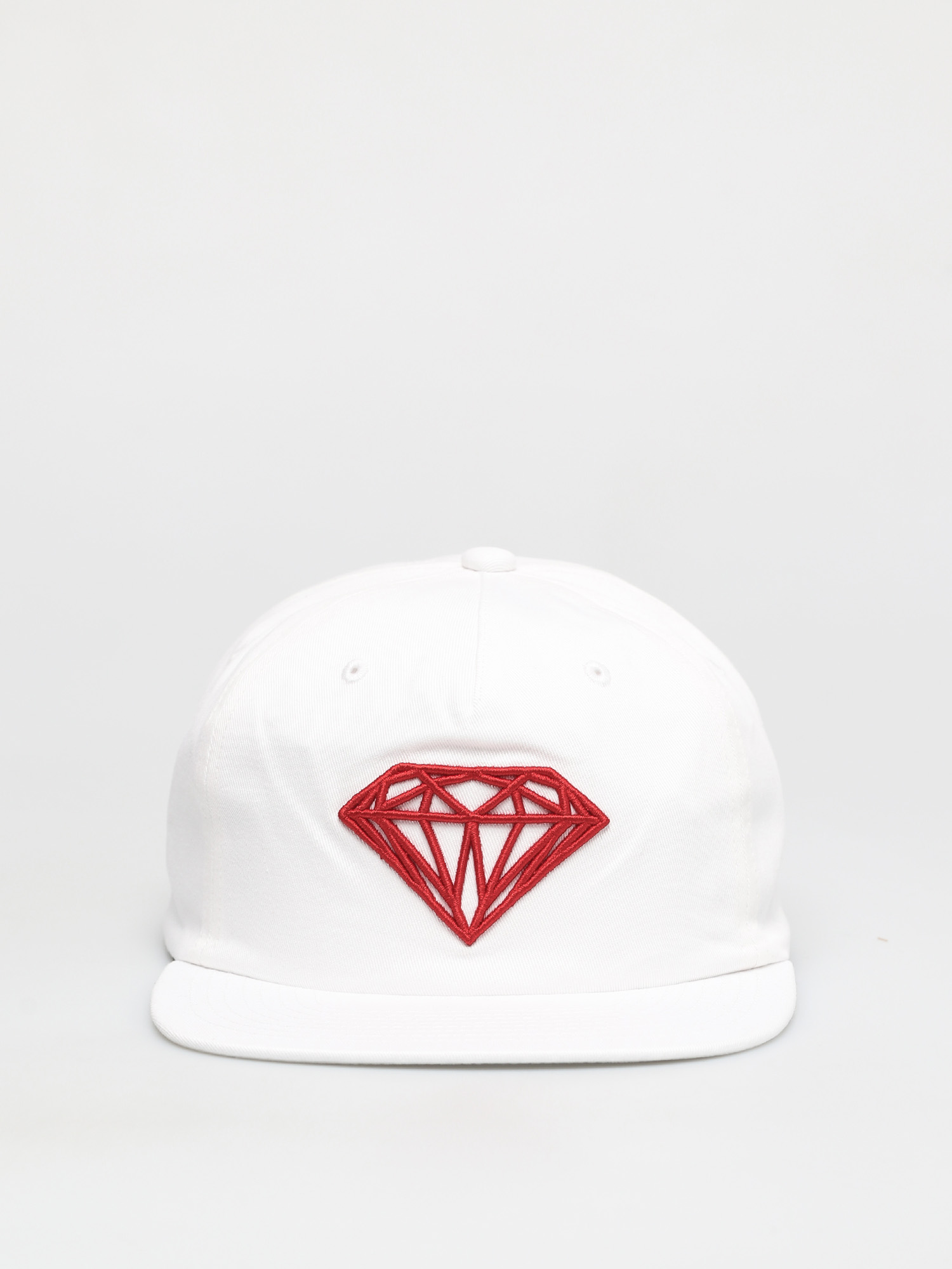Diamond Supply Brilliant Unstructured Snapback ZD Cap white