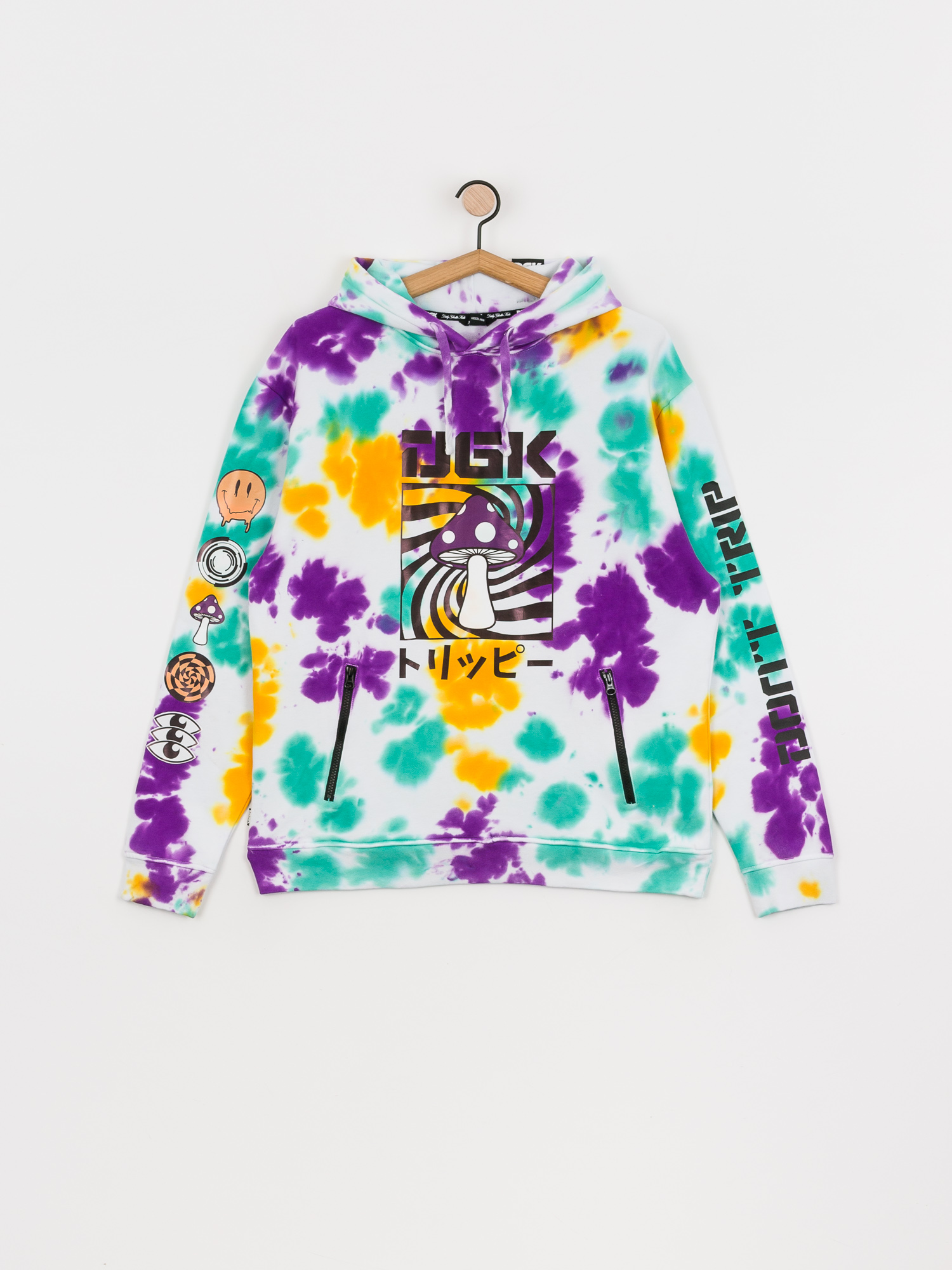 DGK Psychodelic HD Hoodie (white/multi)