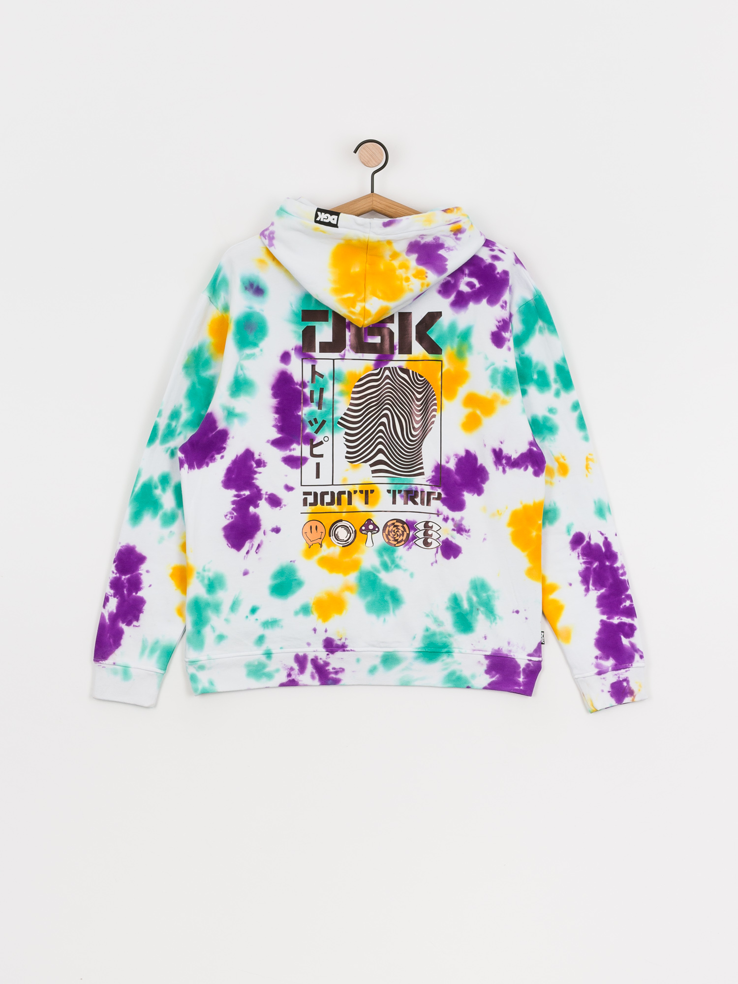 DGK Psychodelic HD Hoodie (white/multi)