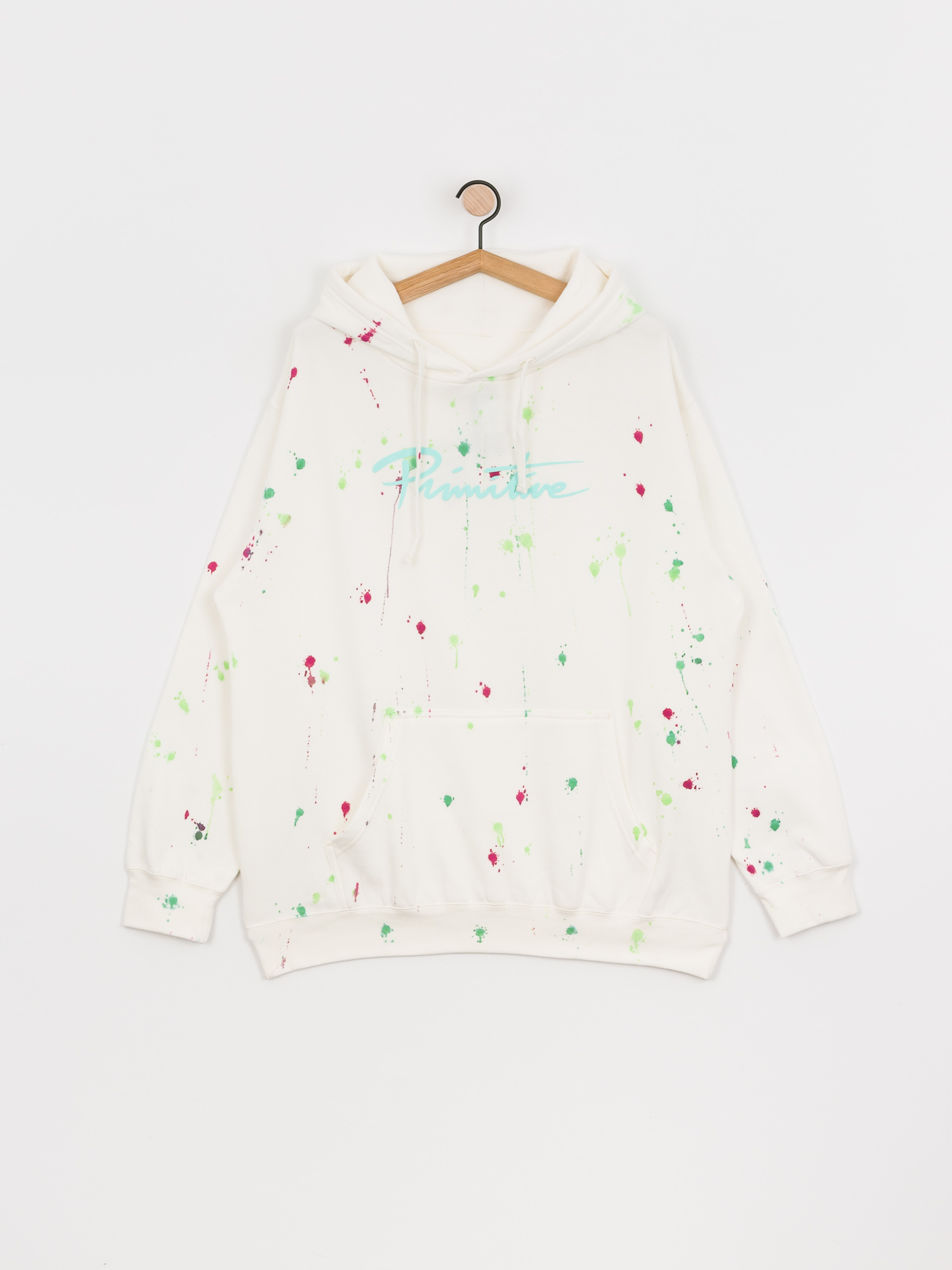 Primitive Nuevo Puff Washed HD Hoodie (white)