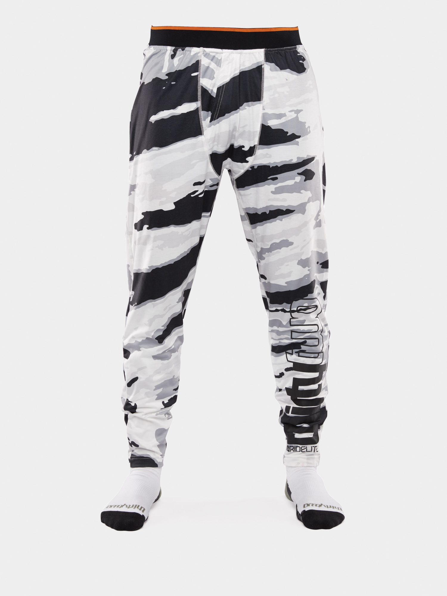 white camo trousers