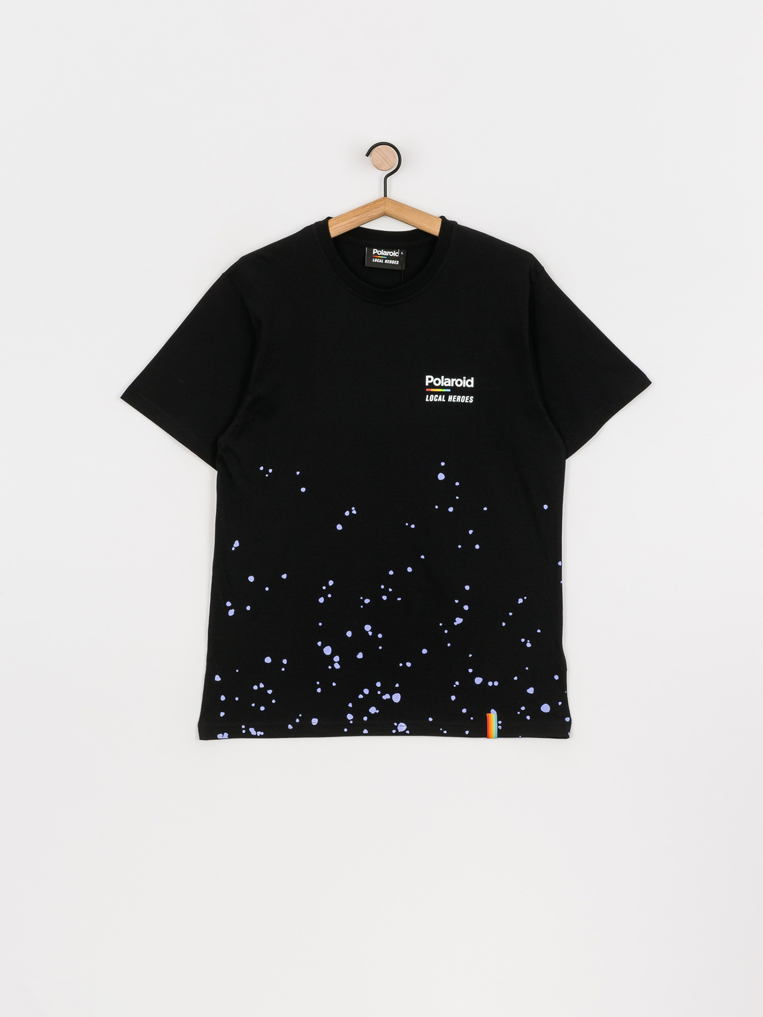 Local Heroes X Polaroid Spray T-shirt (black)