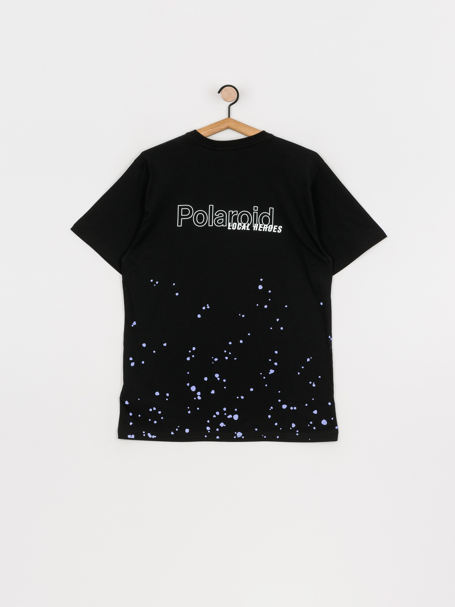 Local Heroes X Polaroid Spray T-shirt (black)