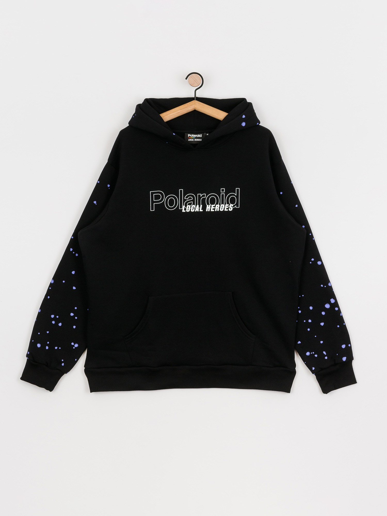 Local Heroes X Polaroid Spray HD Hoodie black black